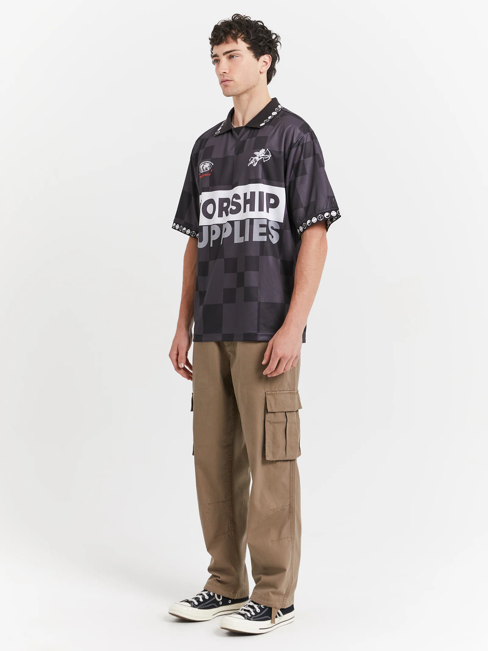 Cherub Check Football Jersey - Image 4