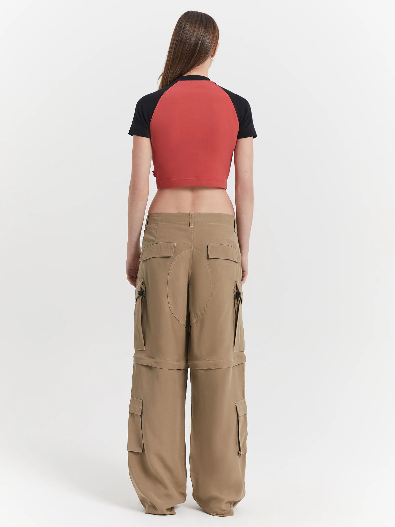 Cherub Raglan Micro Crop T-Shirt - Image 5