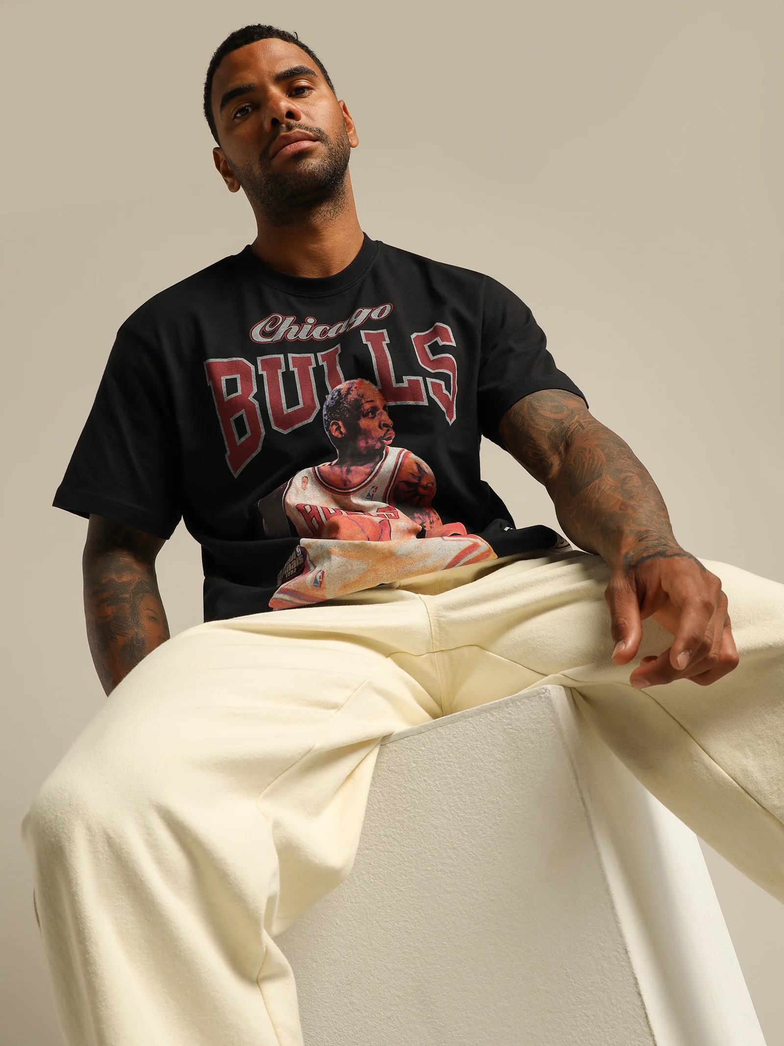 Chicago Bulls Dennis Rodman T-Shirt - Image 2