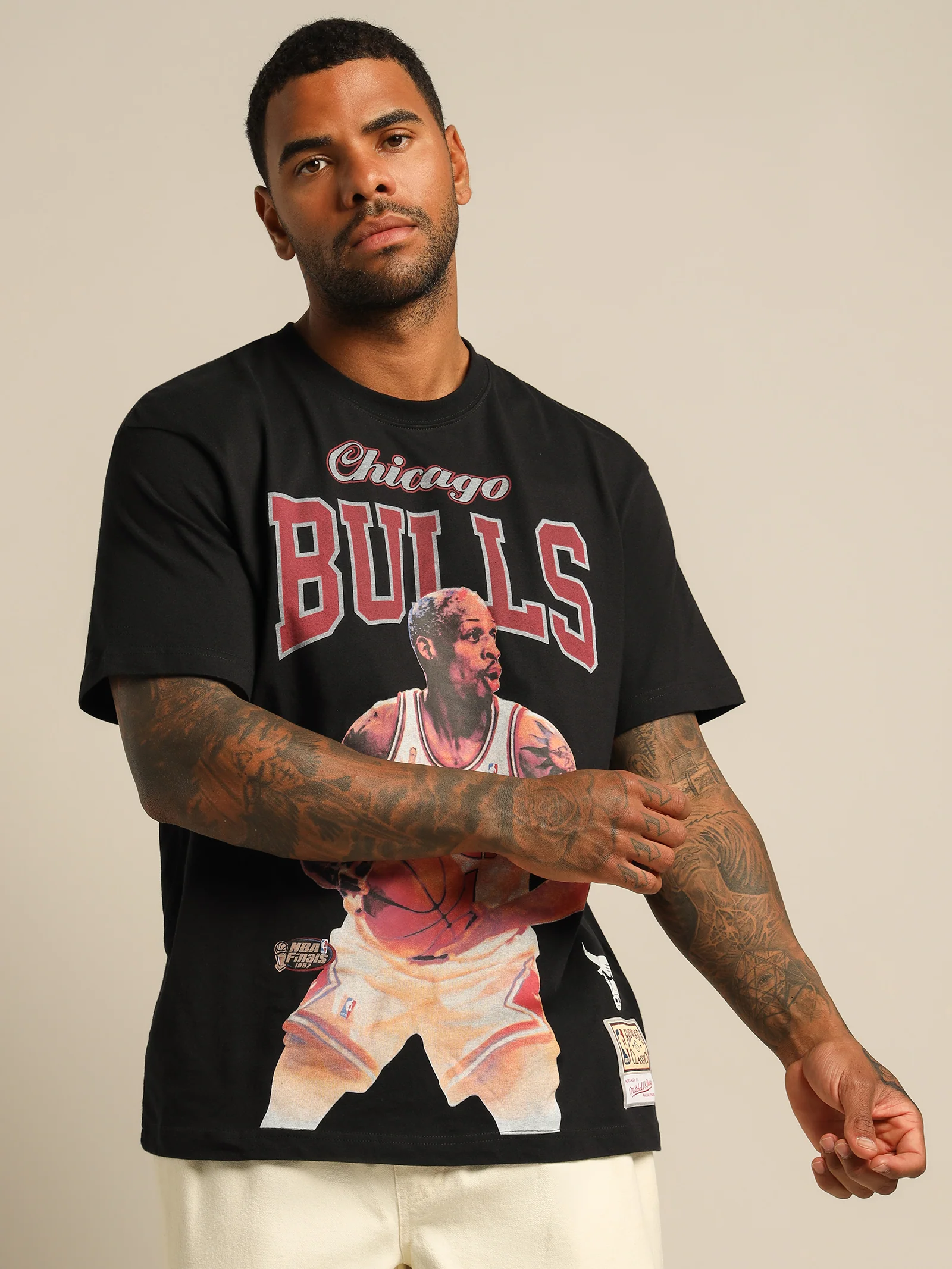 Chicago Bulls Dennis Rodman T-Shirt - Image 3