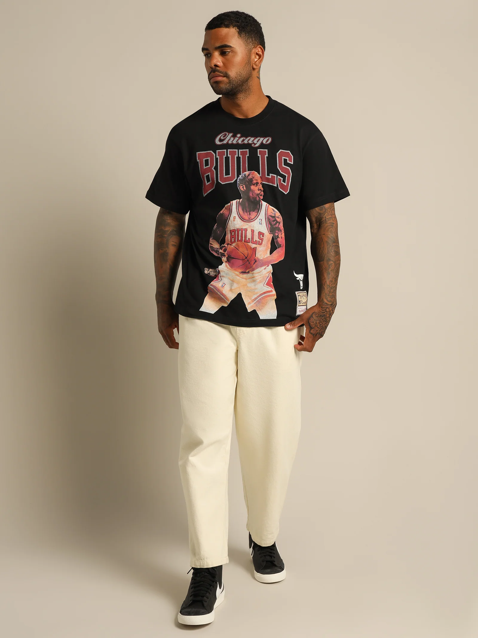 Chicago Bulls Dennis Rodman T-Shirt - Image 4