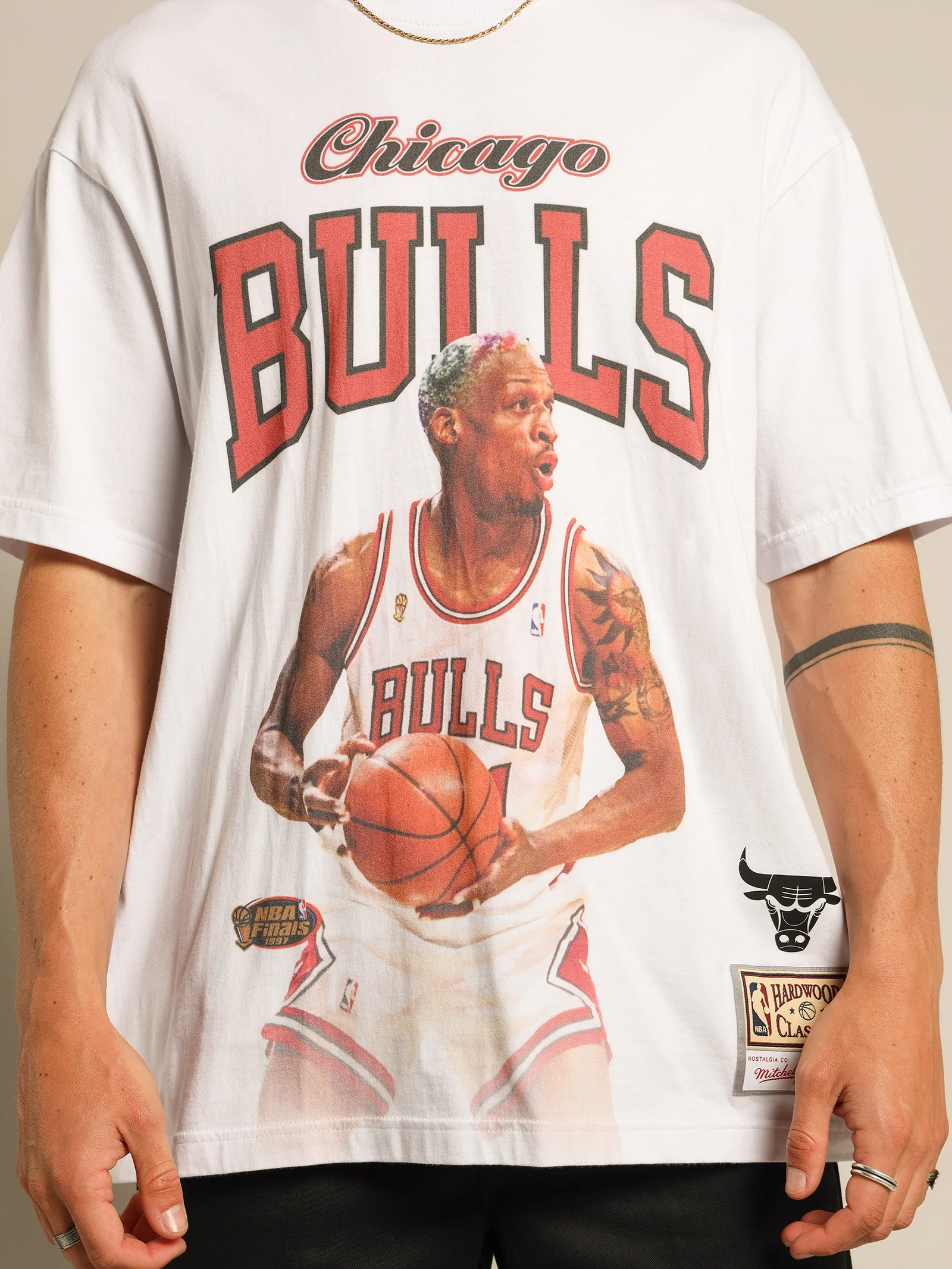 Chicago Bulls Dennis Rodman T-Shirt - Image 4
