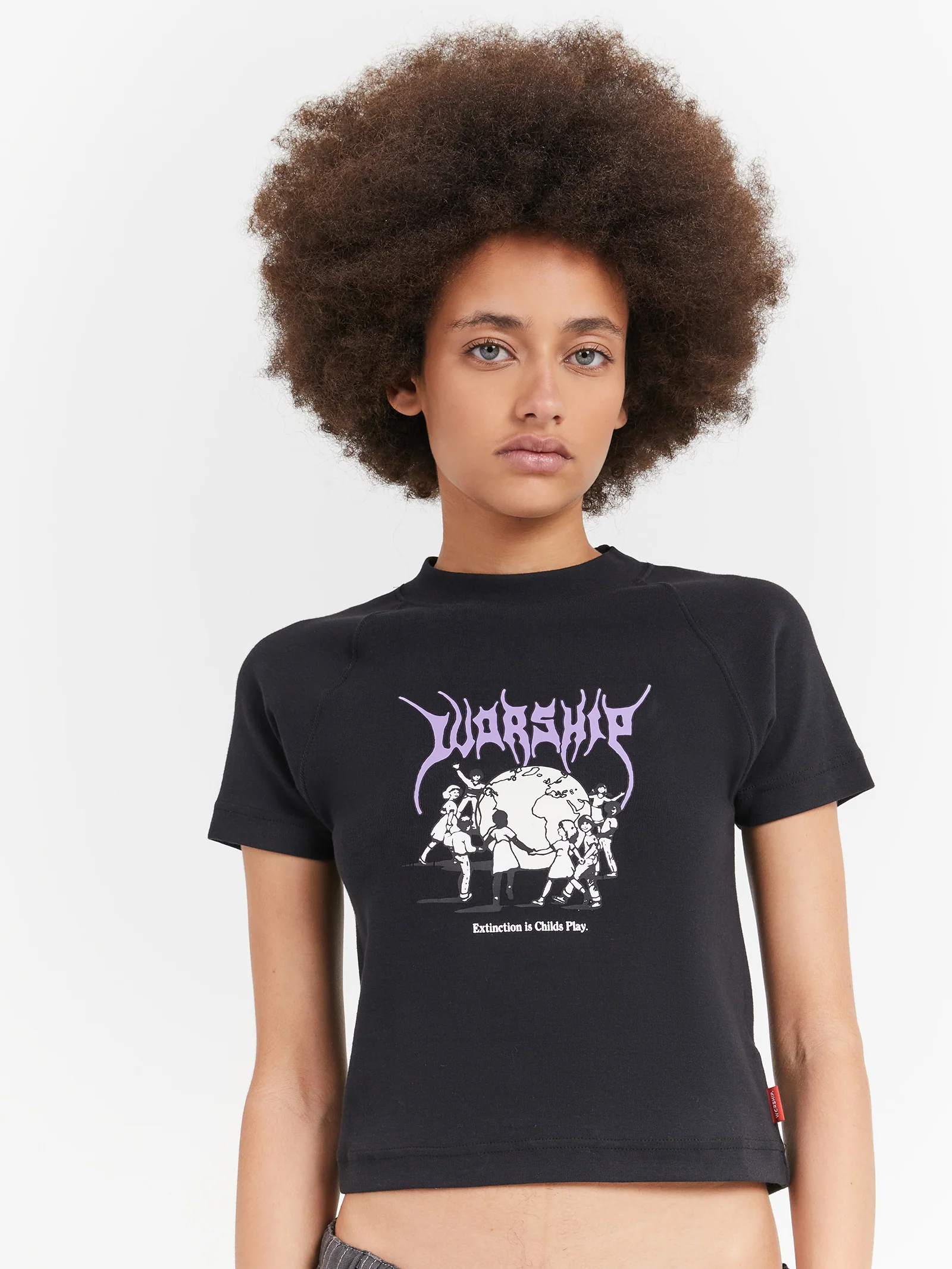 Childs Play Slim Raglan T-Shirt - Image 3