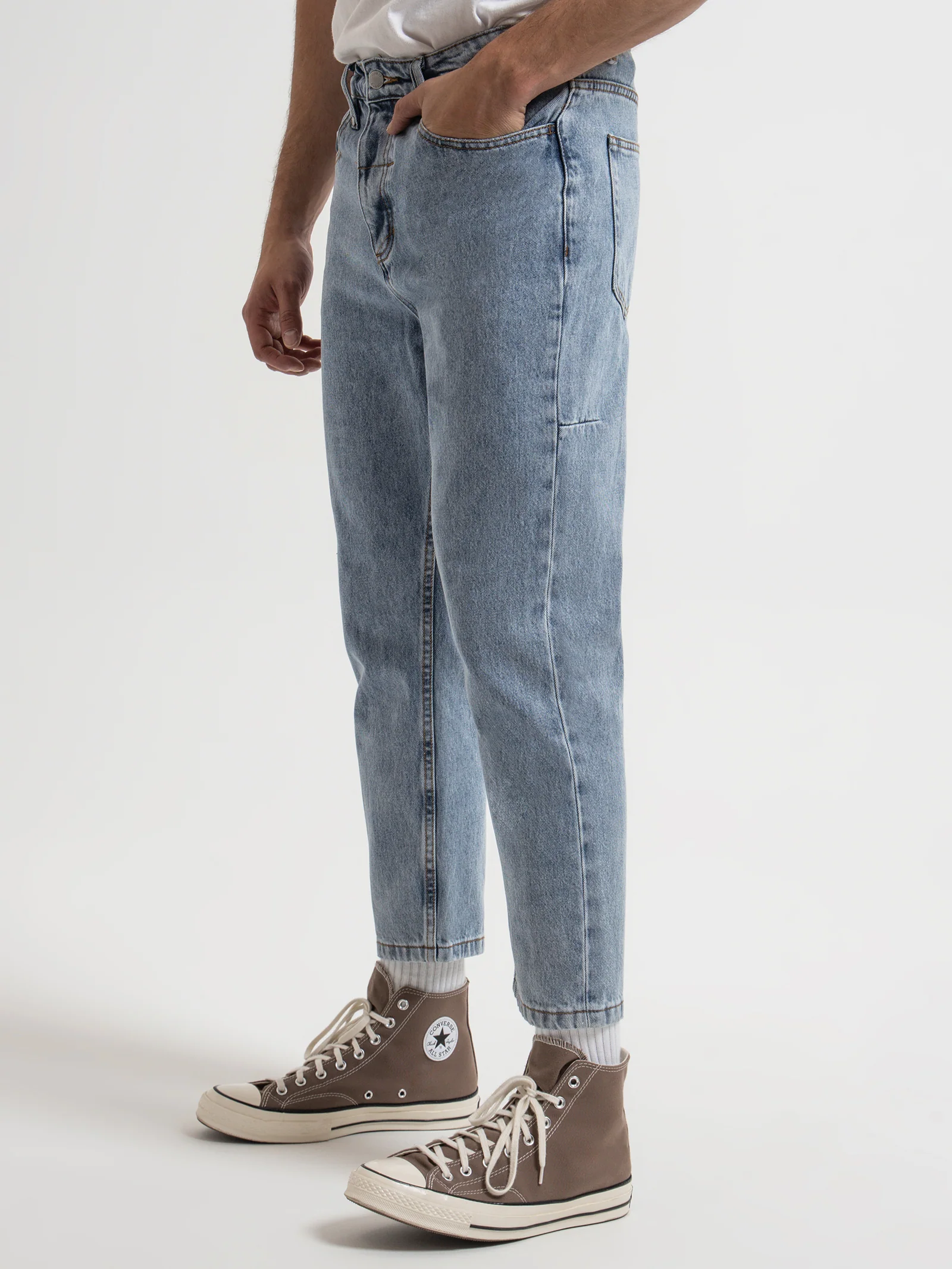 Chopped Denim Jeans - Image 5