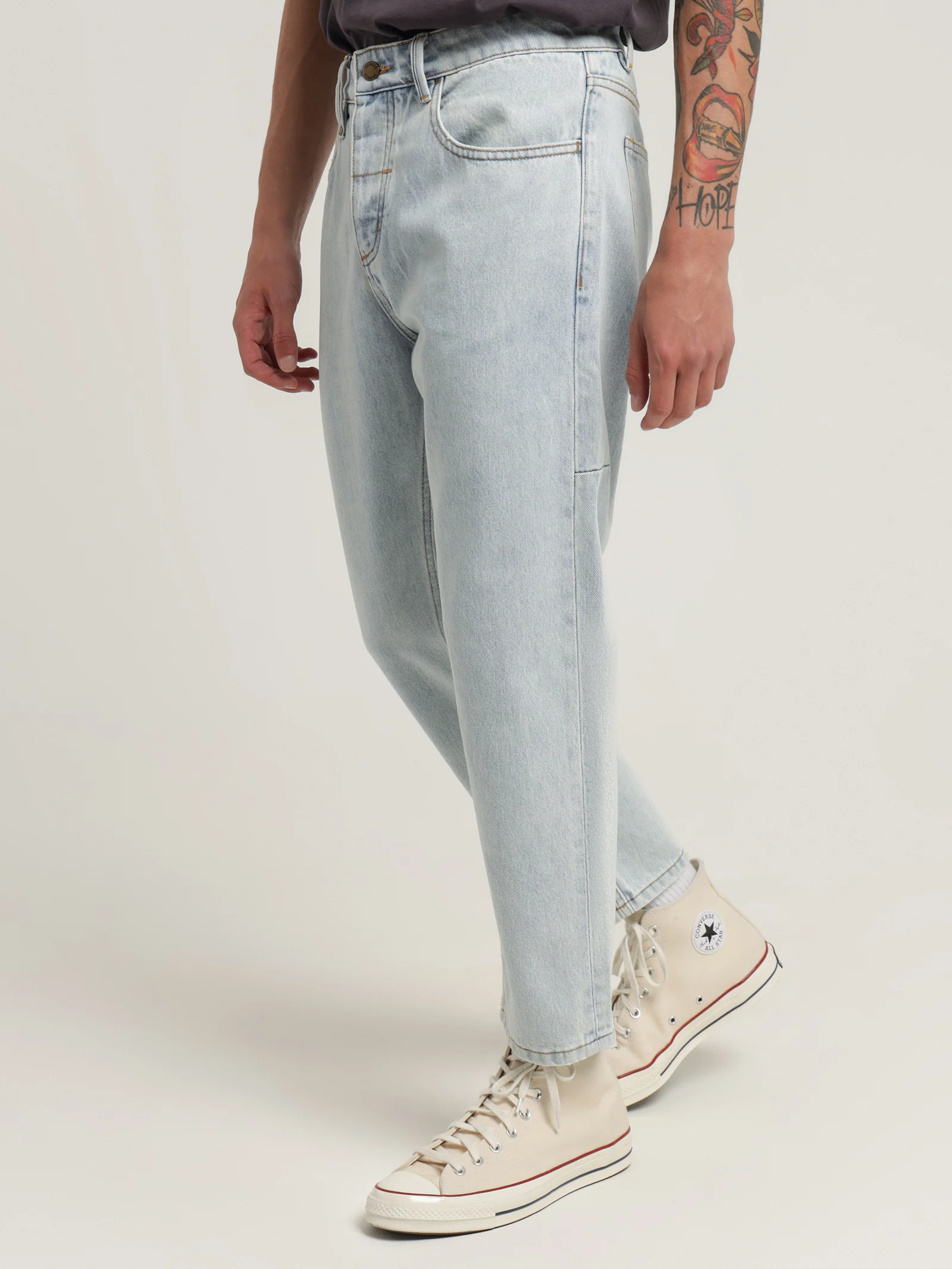Chopped Denim Jeans - Image 3