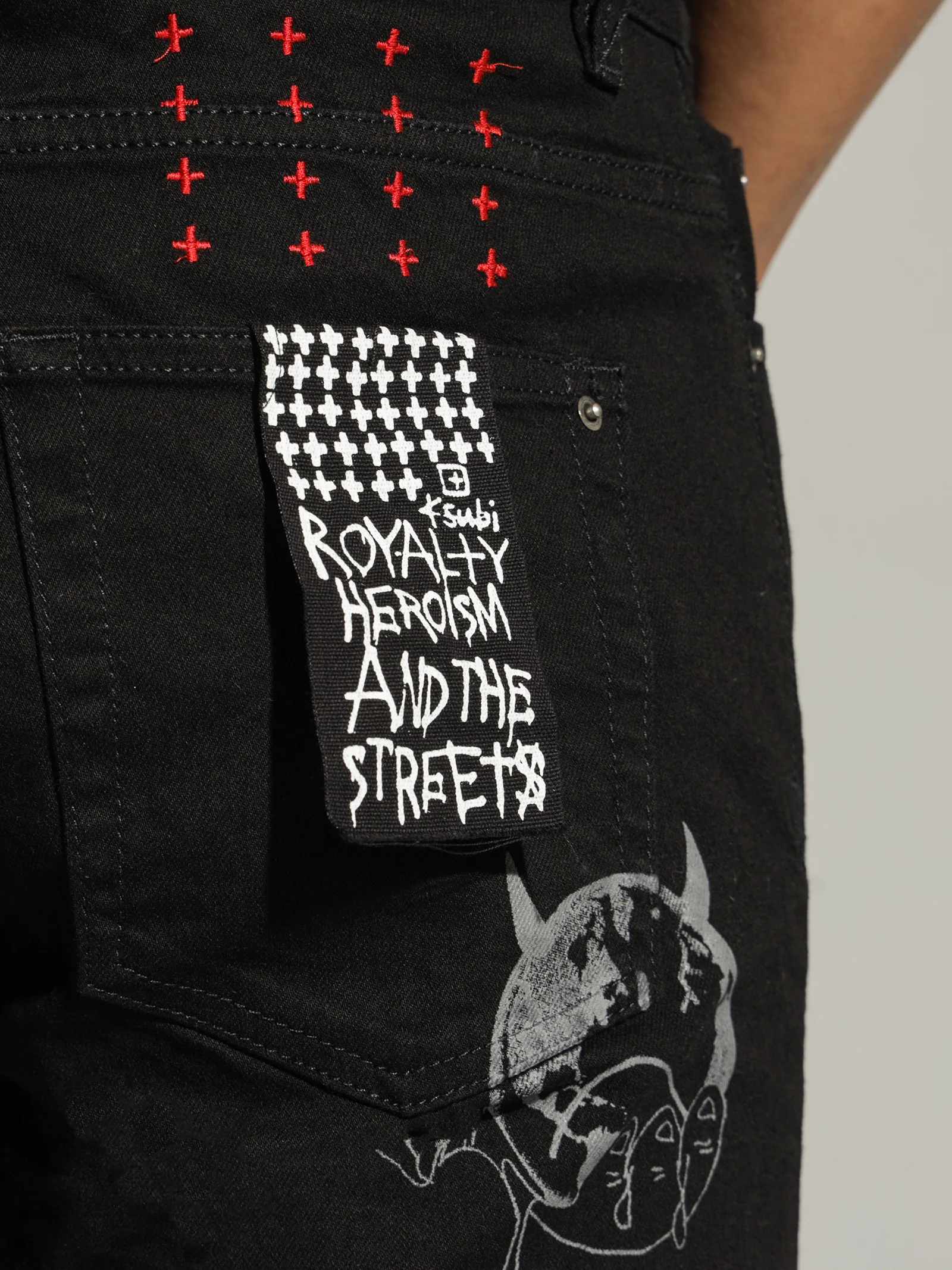 Chopper Devil Shorts - Image 6