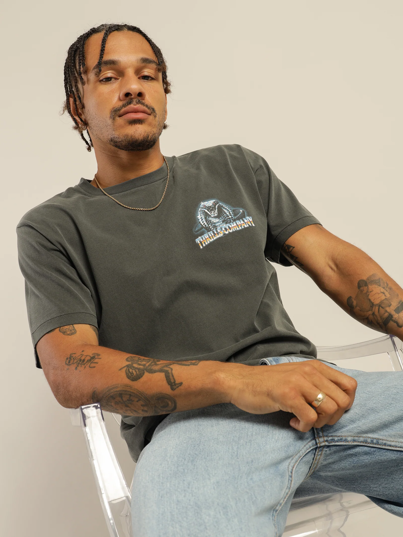 Chrome Cobra Merch Fit T-Shirt - Image 2