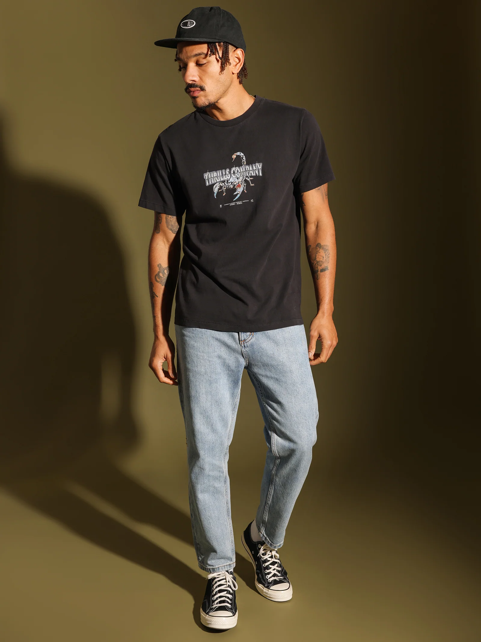 Chrome Scorpion Merch Fit T-Shirt - Image 4