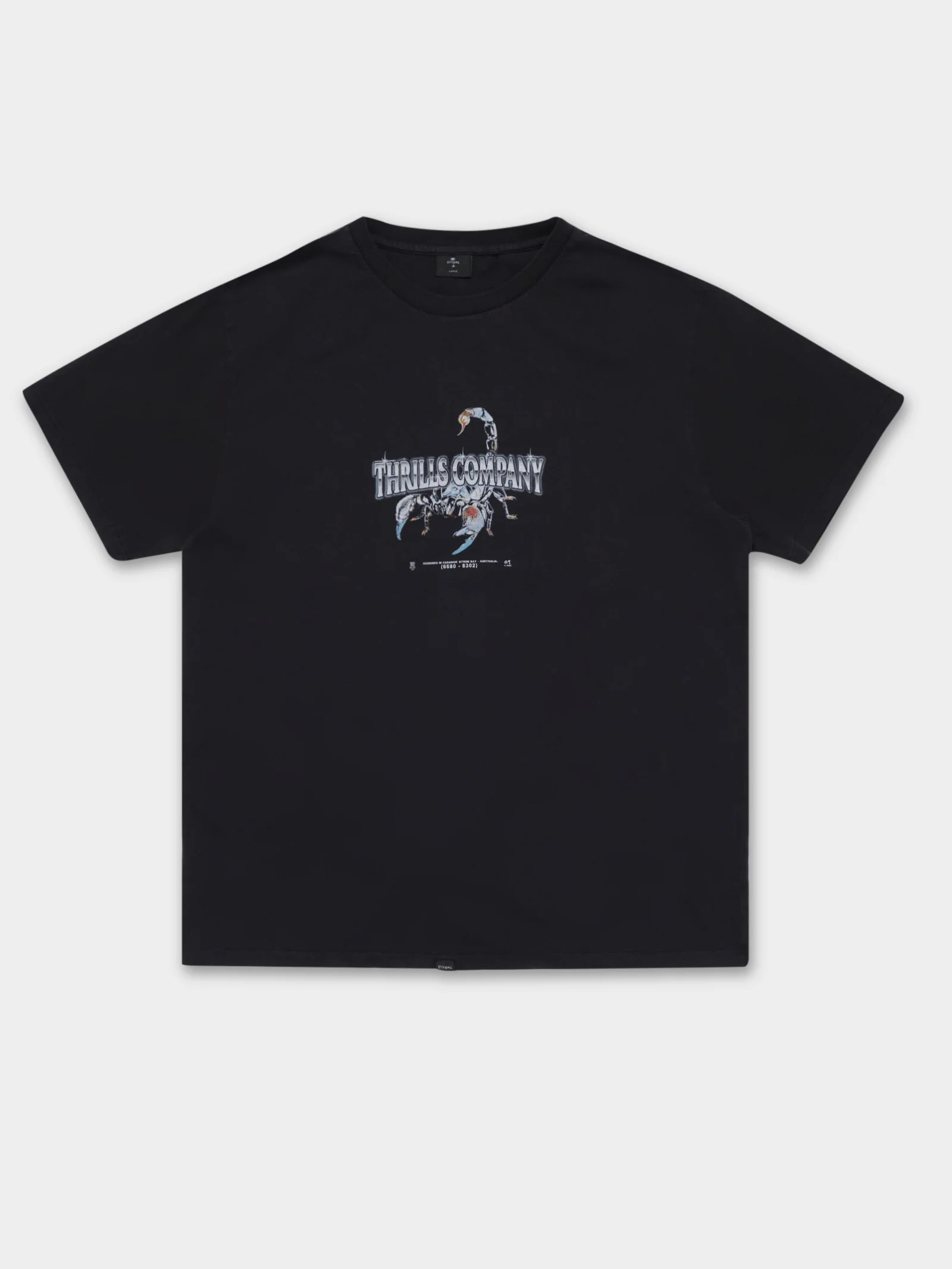 Chrome Scorpion Merch Fit T-Shirt - Image 6