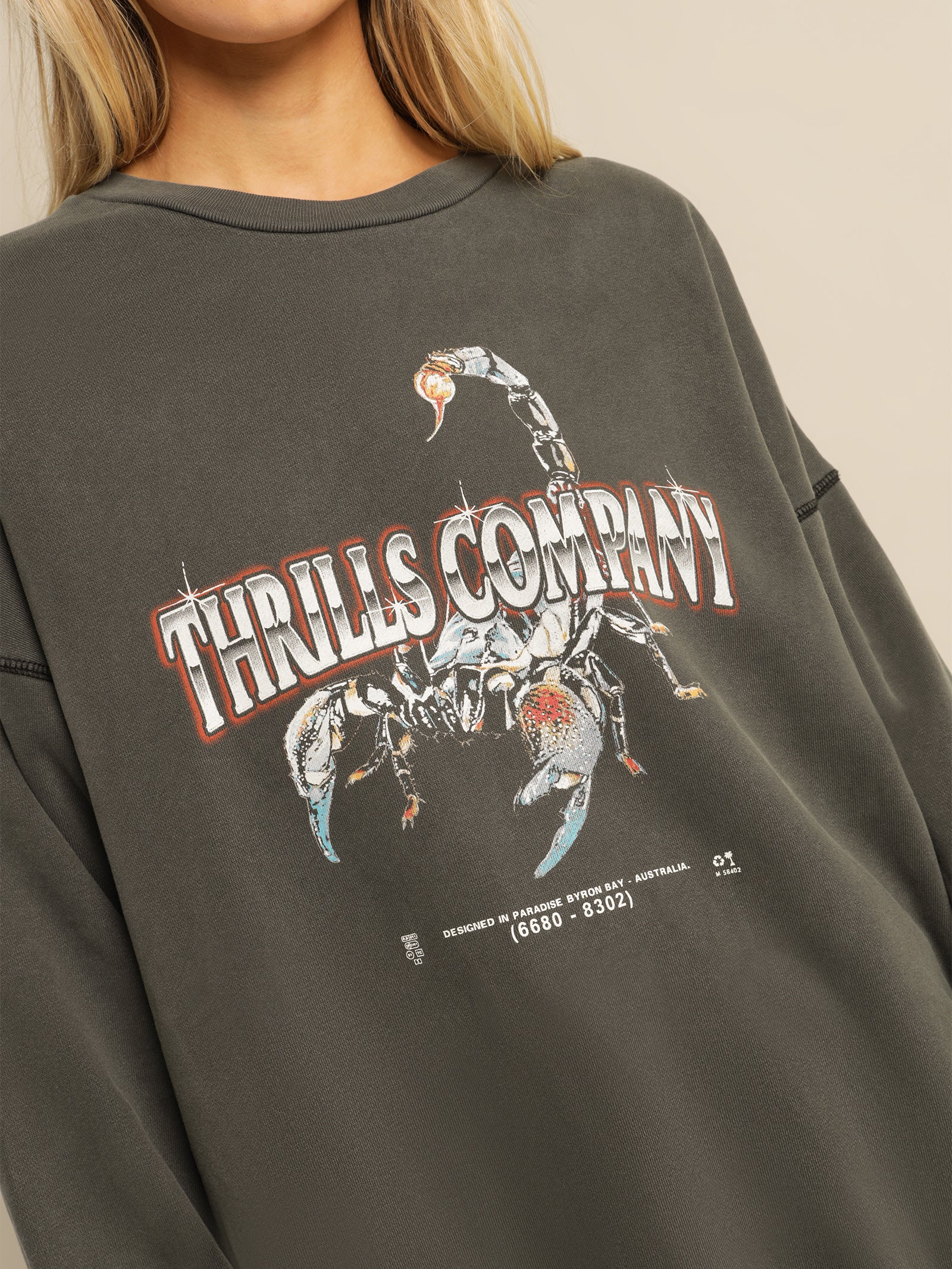 Chrome Scorpion Slouch Crew - Image 6