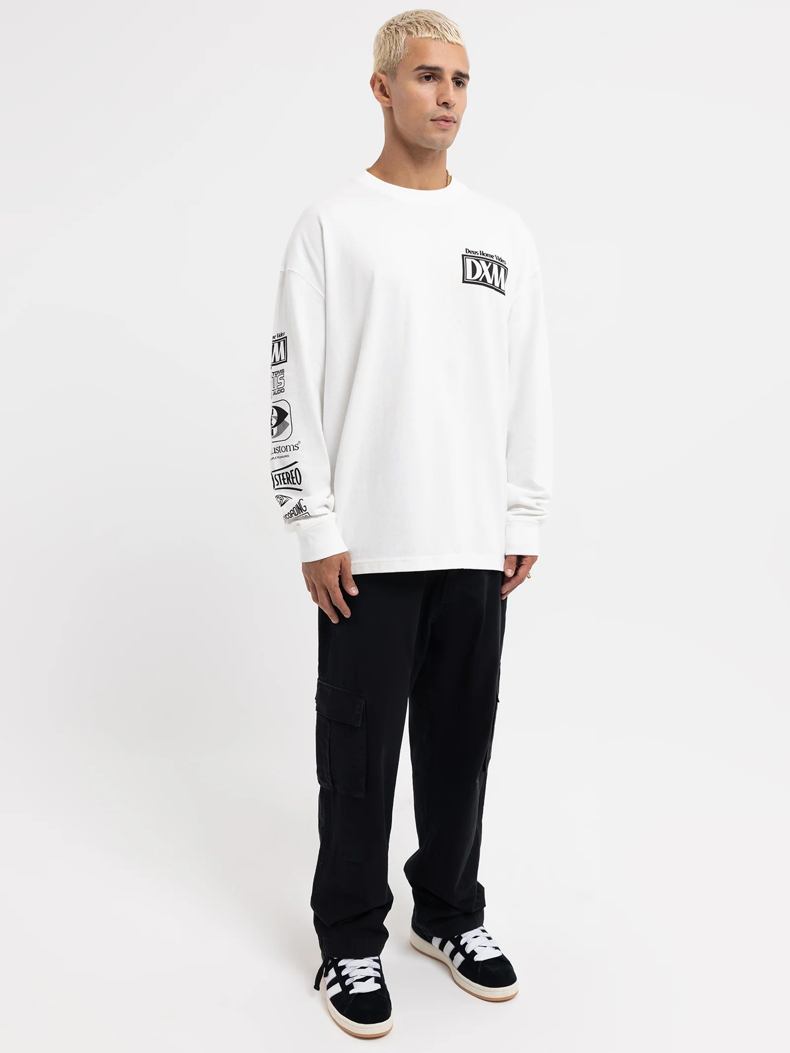 Cinematic Static Long Sleeve T-Shirt - Image 5