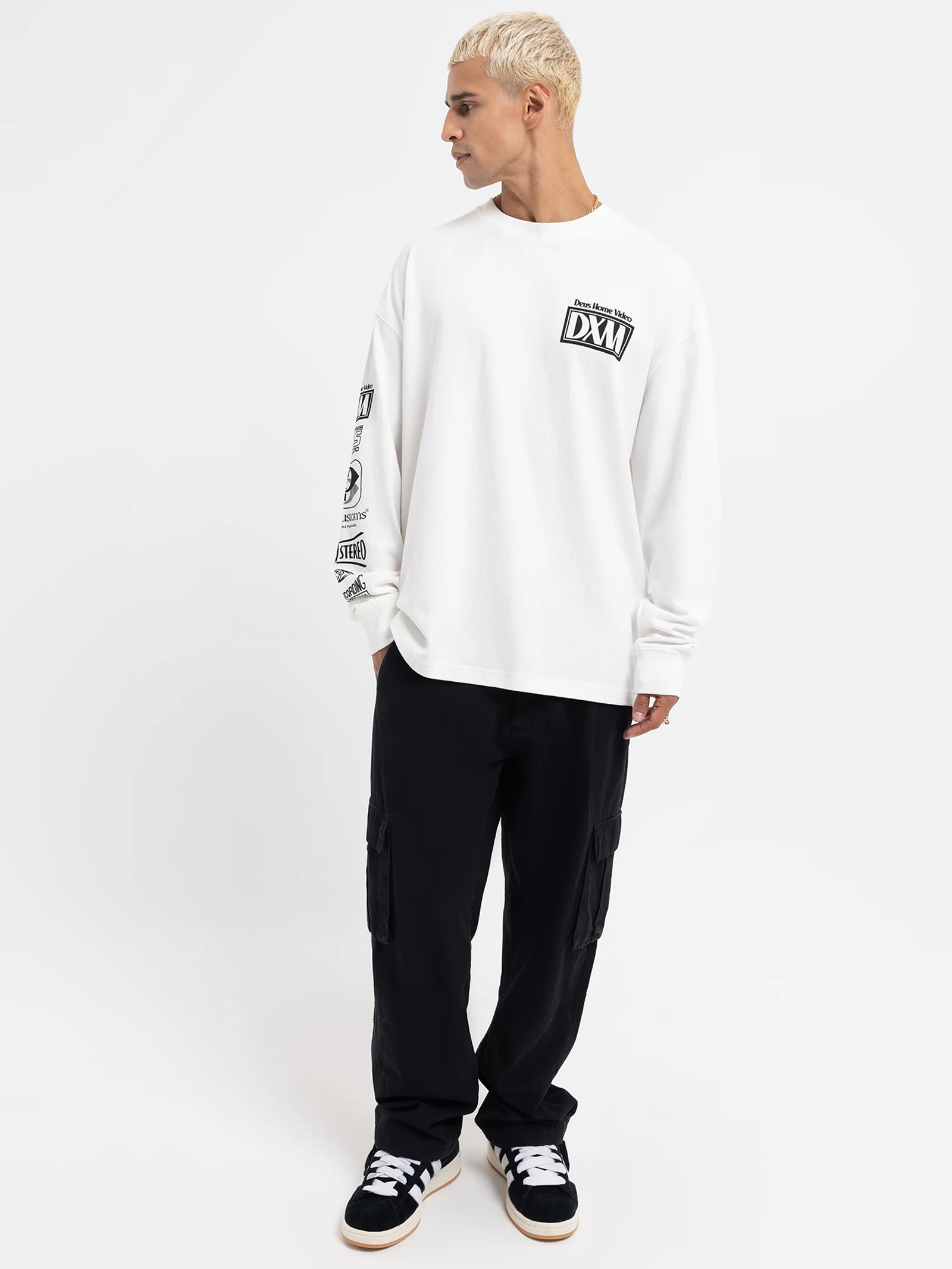 Cinematic Static Long Sleeve T-Shirt - Image 6