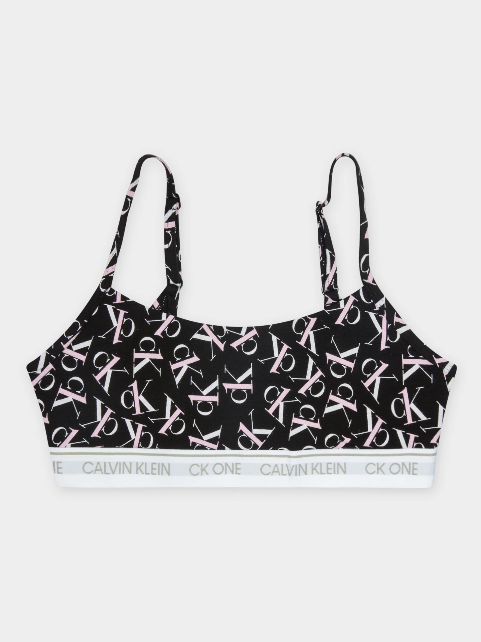 CK One Cotton Unlined Bralette - Image 8