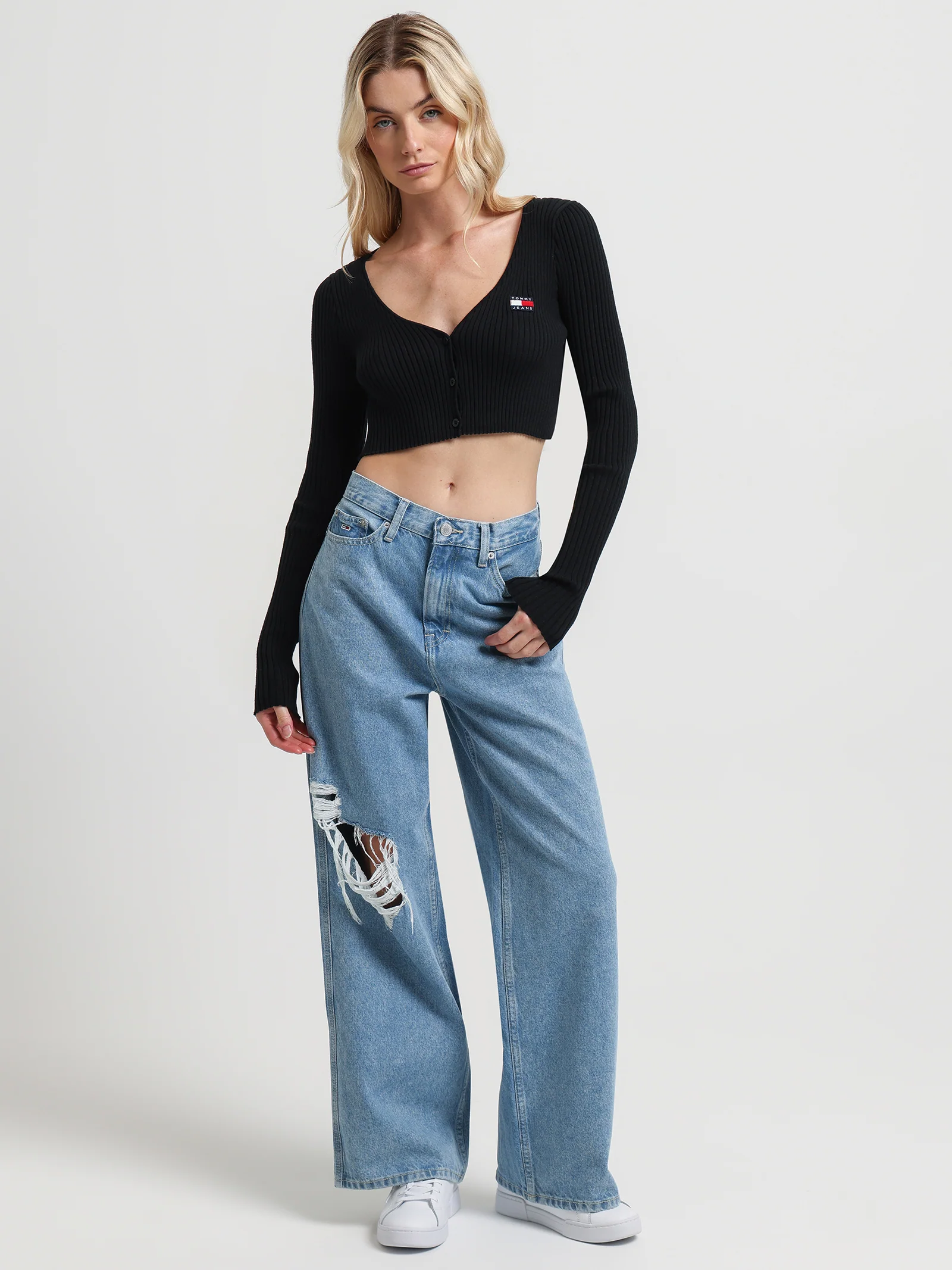 Claire High Rise Wide Leg Jeans - Image 2