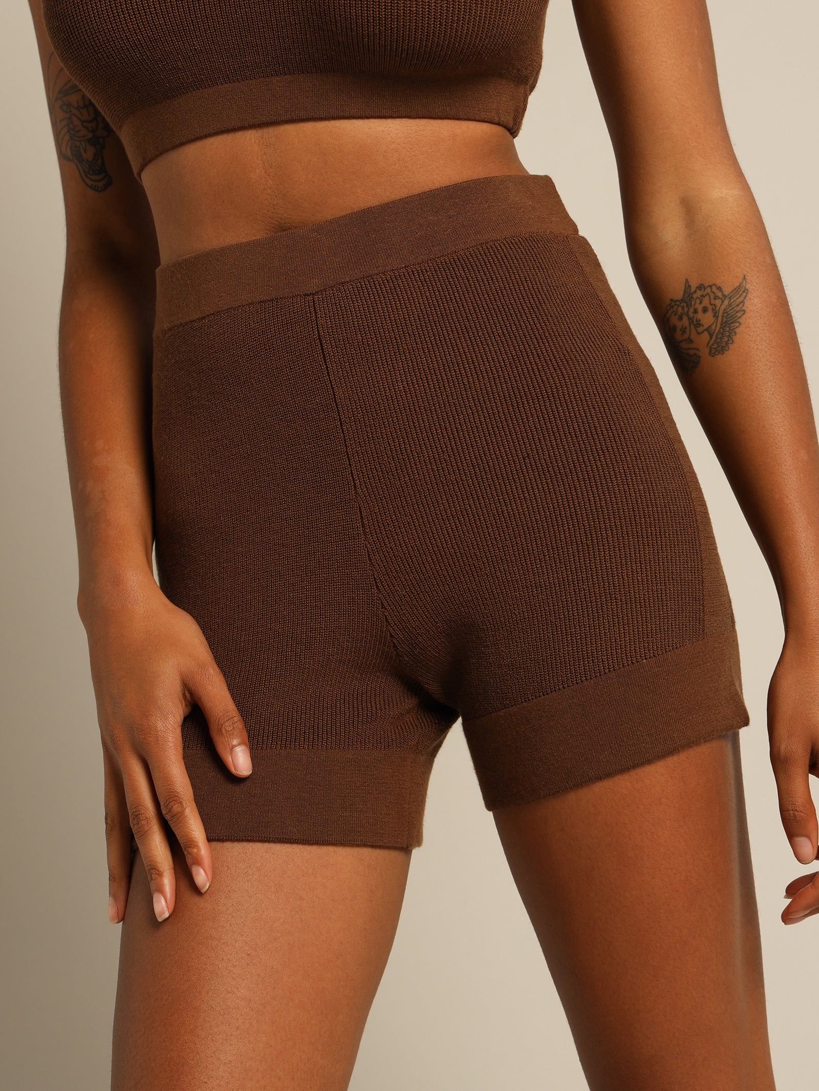 Claire Knitted Shorts - Image 3