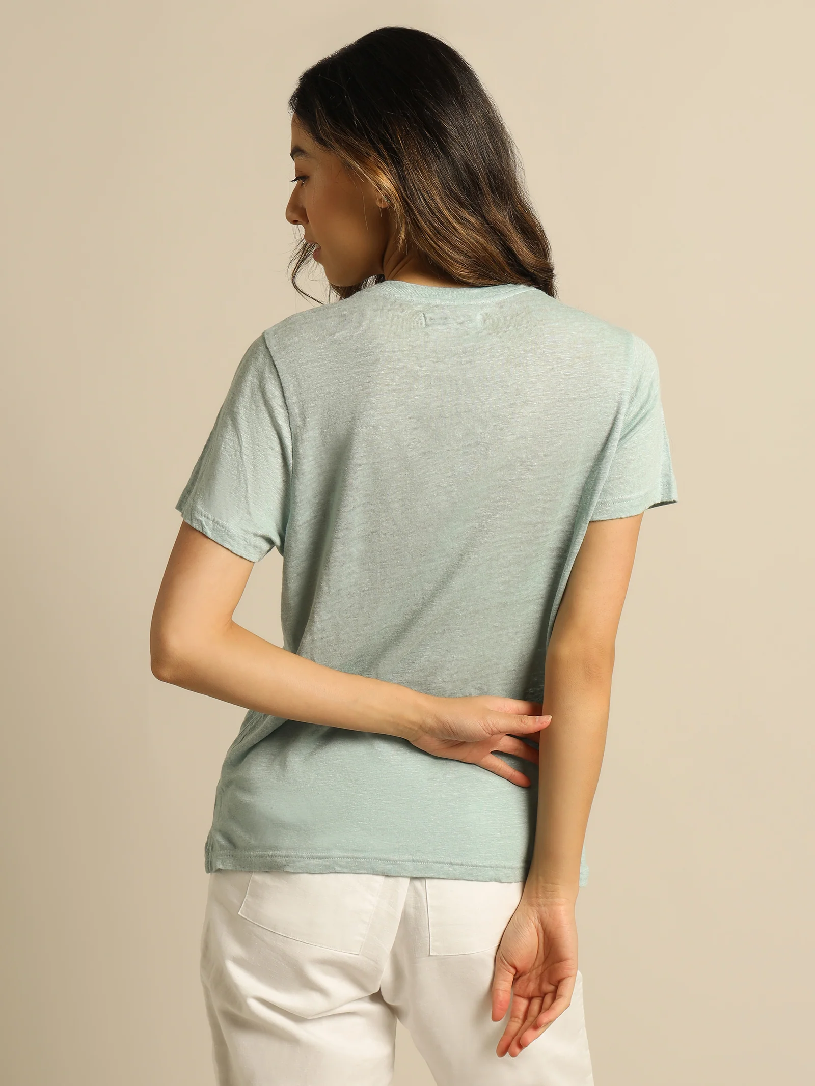 Clara Linen T-Shirt - Image 5