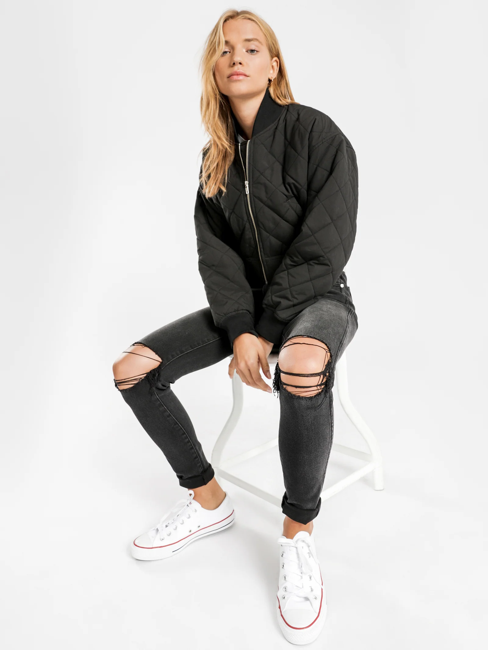 Classic Bomber Jacket - Image 4