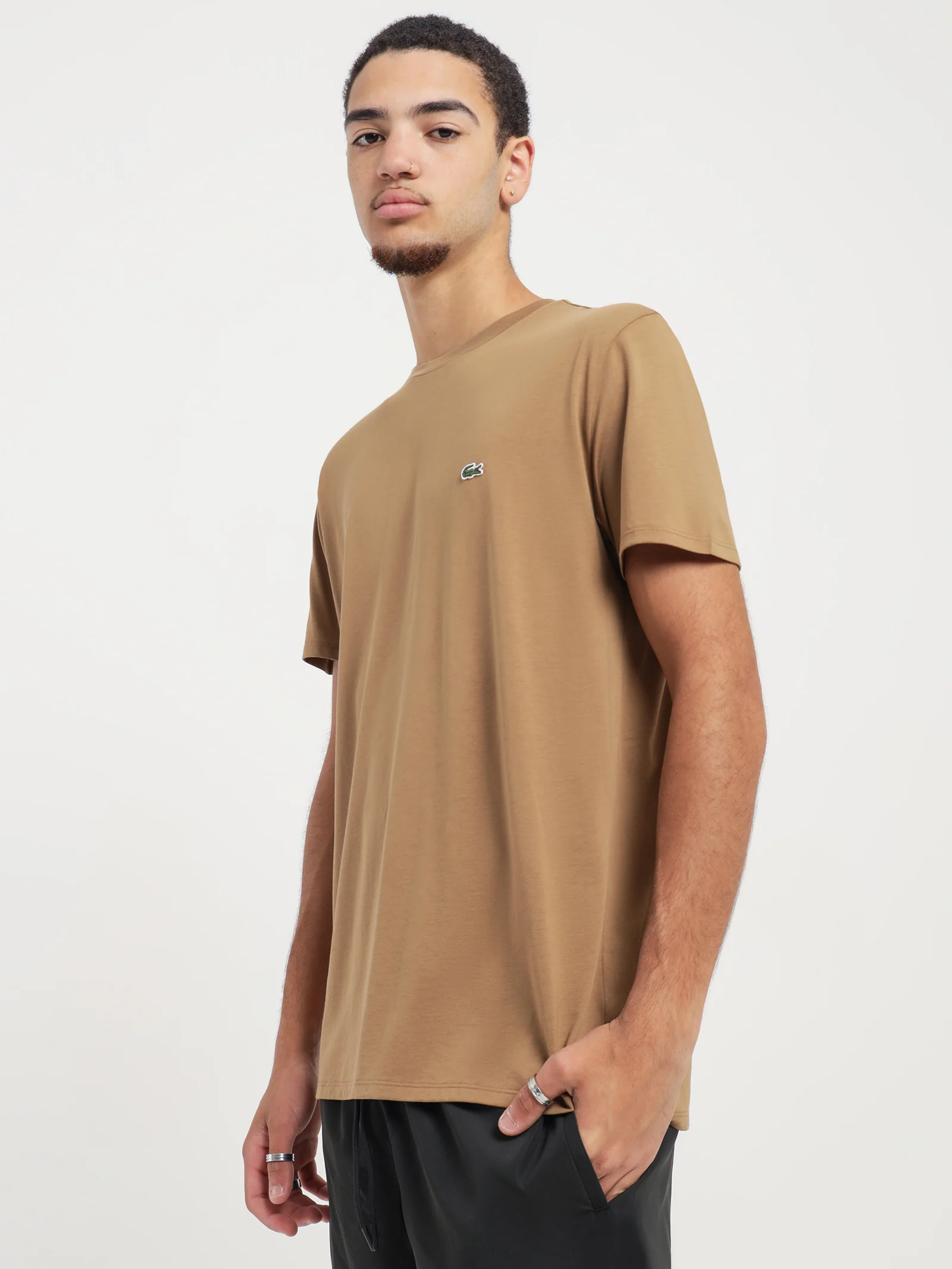 Classic Crew Neck Pima T-Shirt - Image 3