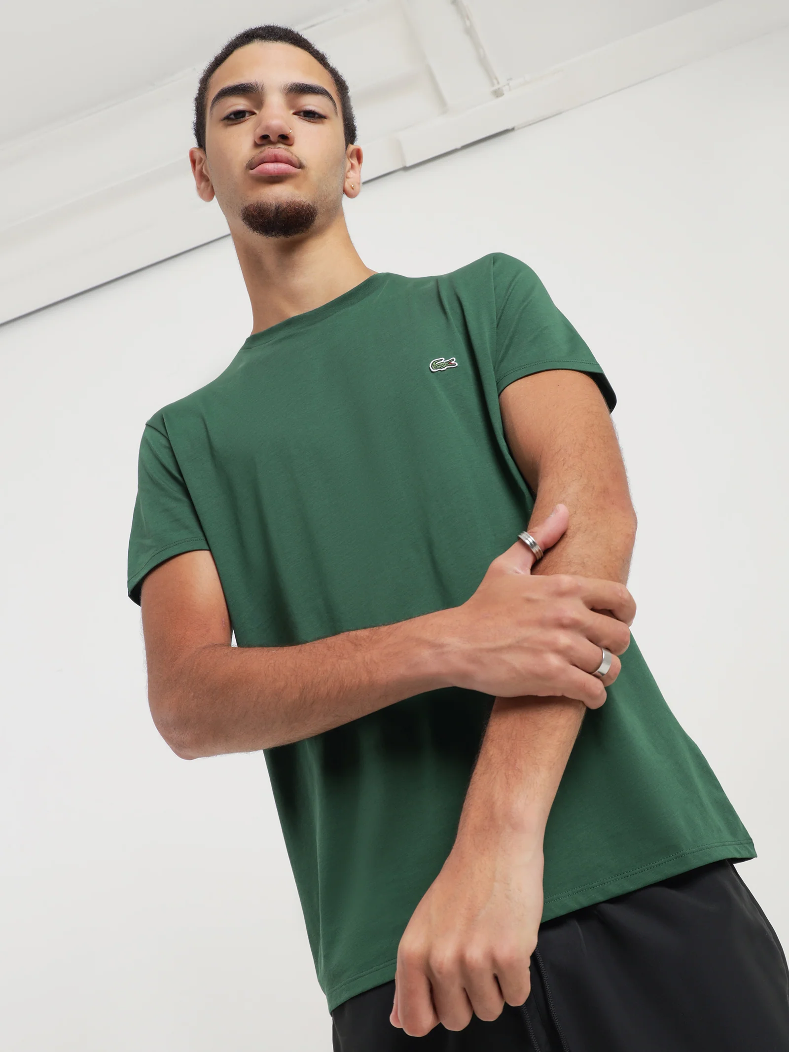 Classic Crew Neck Pima T-Shirt - Image 2