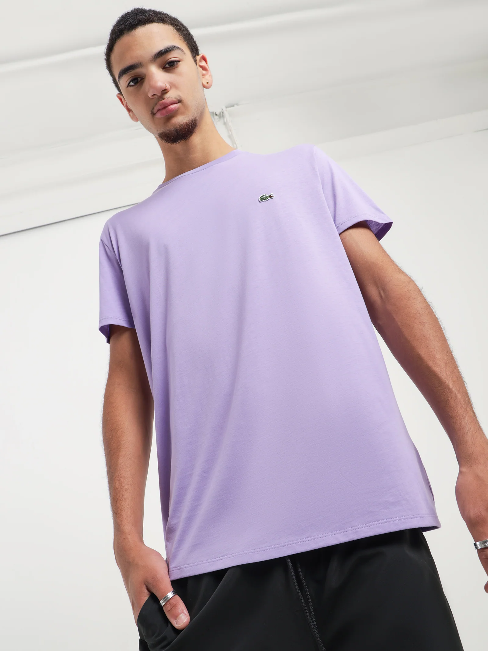 Classic Crew Neck Pima T-Shirt - Image 2