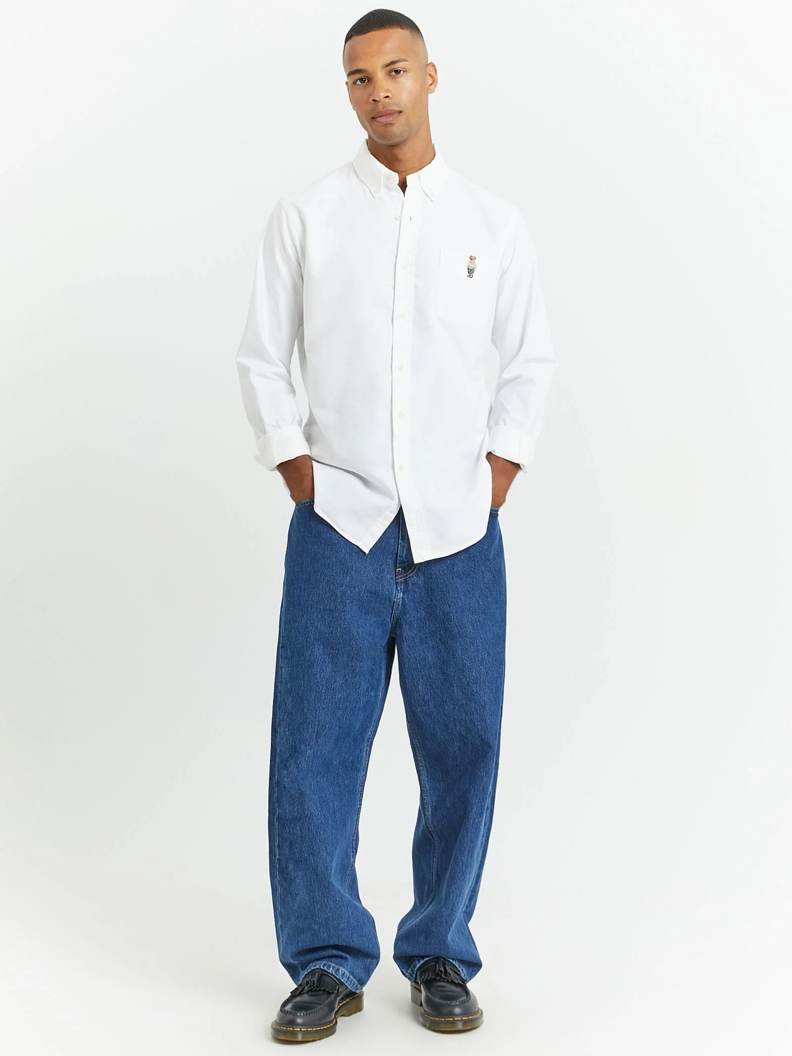 Classic Custom Bear Oxford Shirt - Image 4