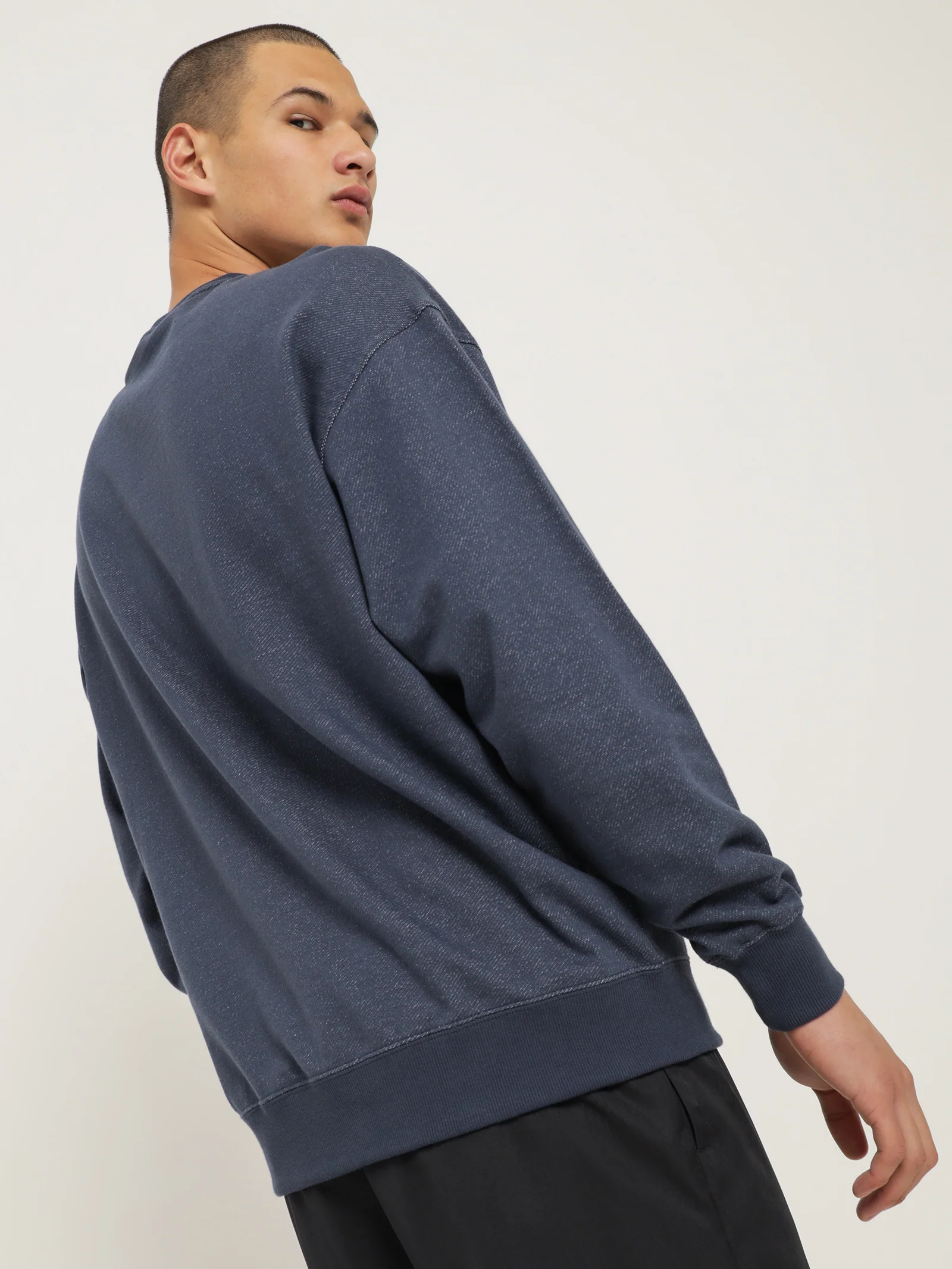 Classic Denim Crew Fleece - Image 6