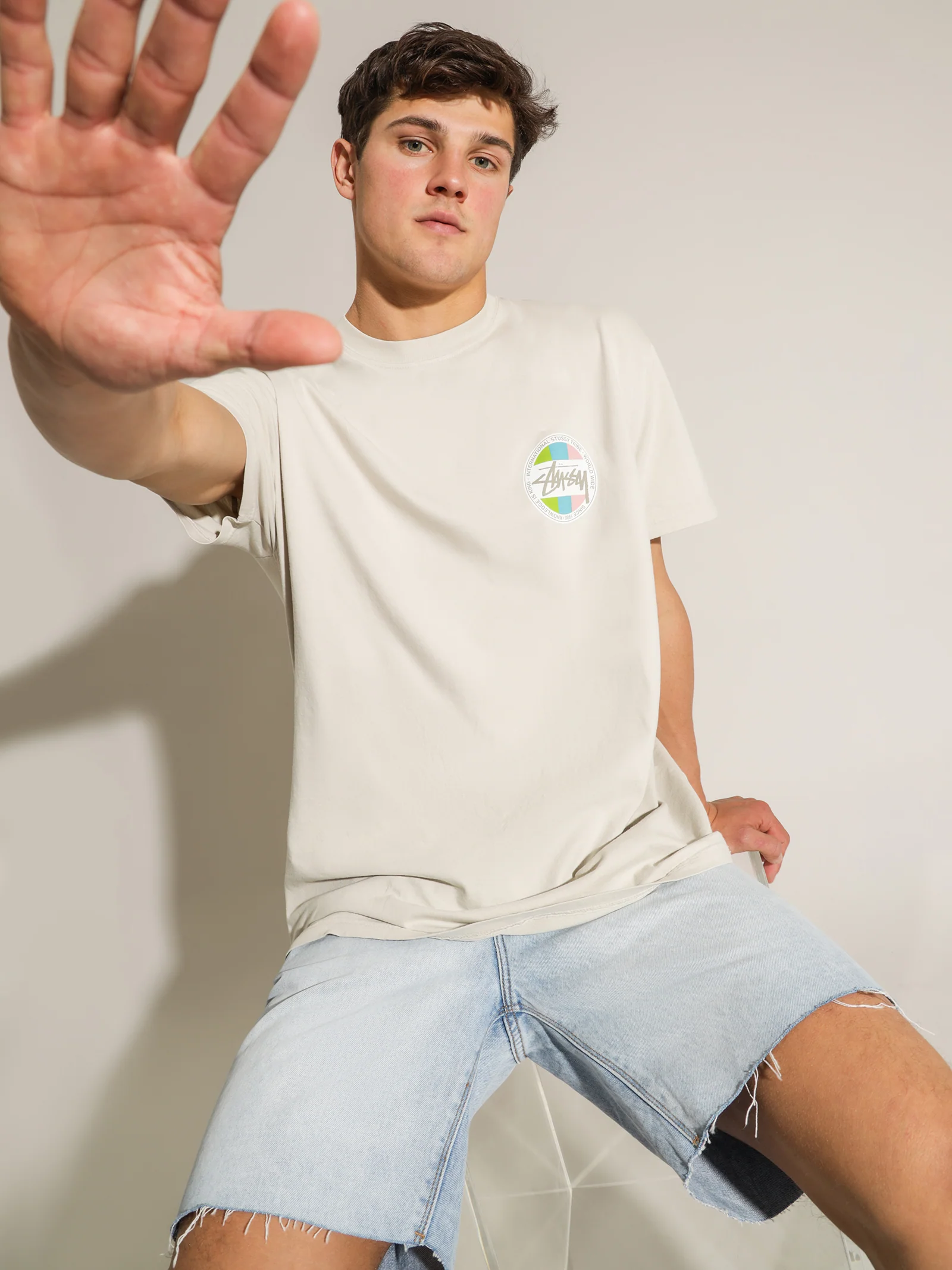 Classic Dot 50/50 Short Sleeve T-Shirt - Image 2