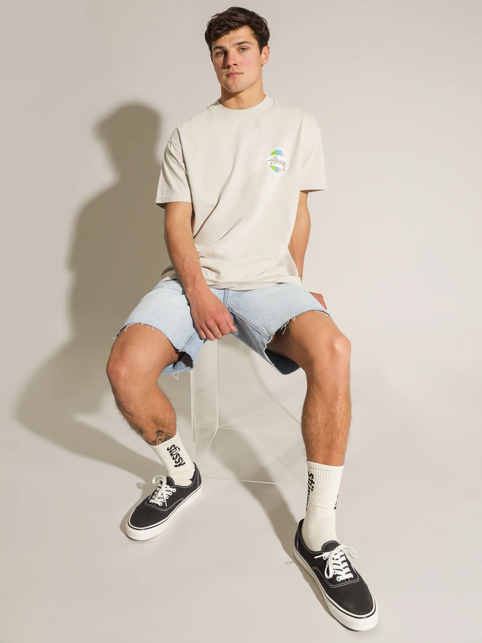 Classic Dot 50/50 Short Sleeve T-Shirt - Image 4
