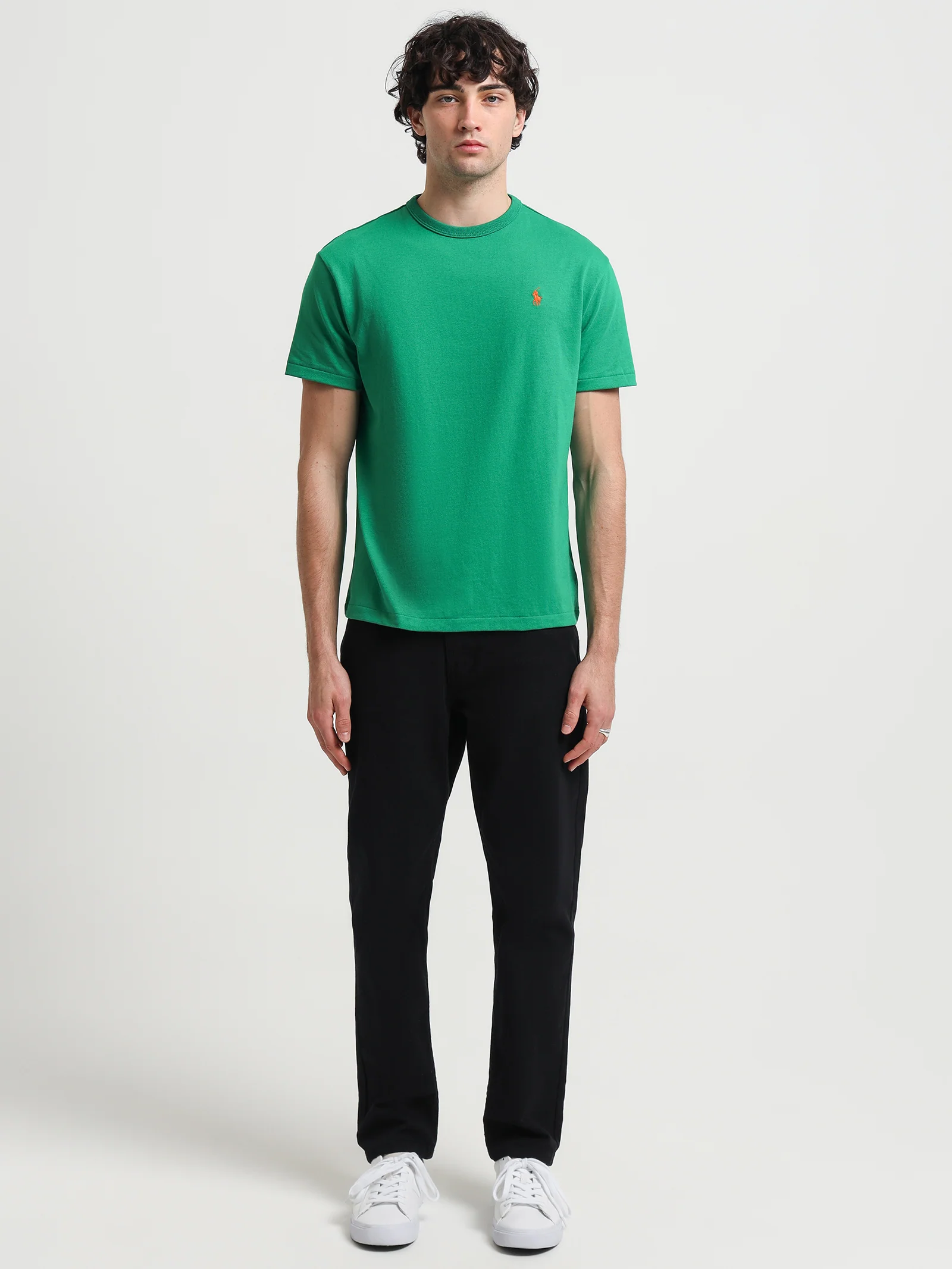 Classic Fit Jersey Crew Neck T-Shirt - Image 5