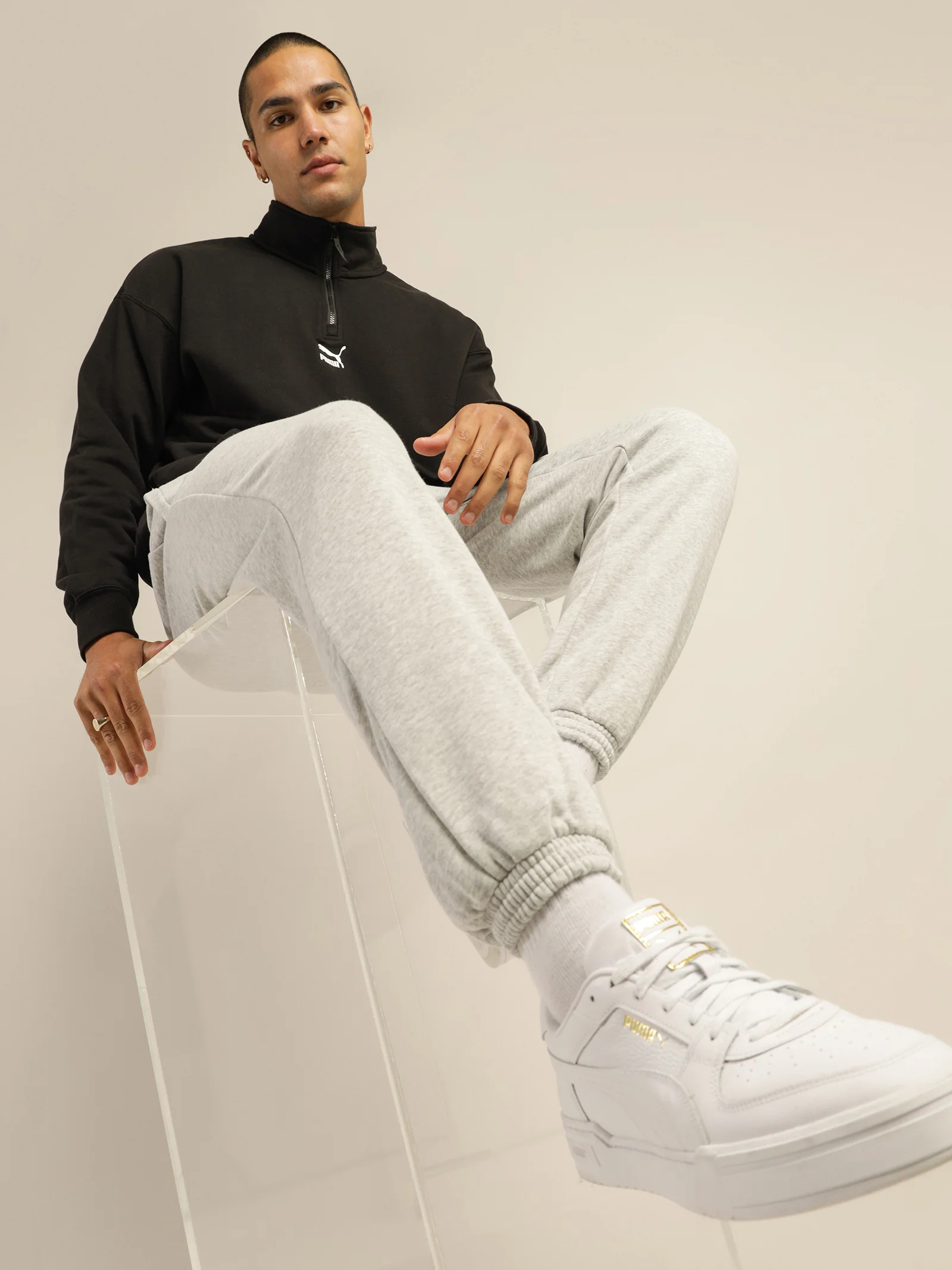 Classic Half Zip Sweatshirt - Image 2