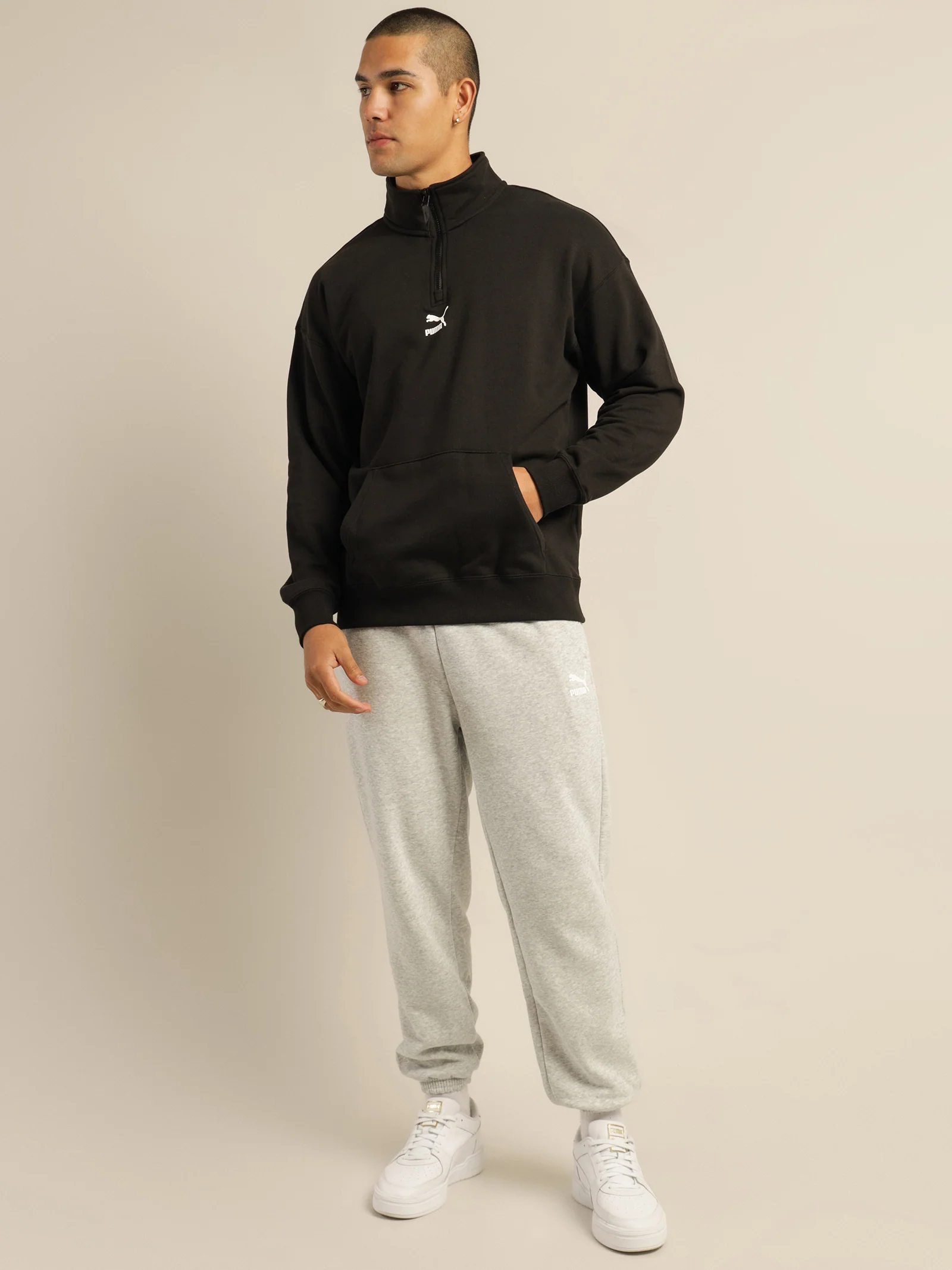Classic Half Zip Sweatshirt - Image 5