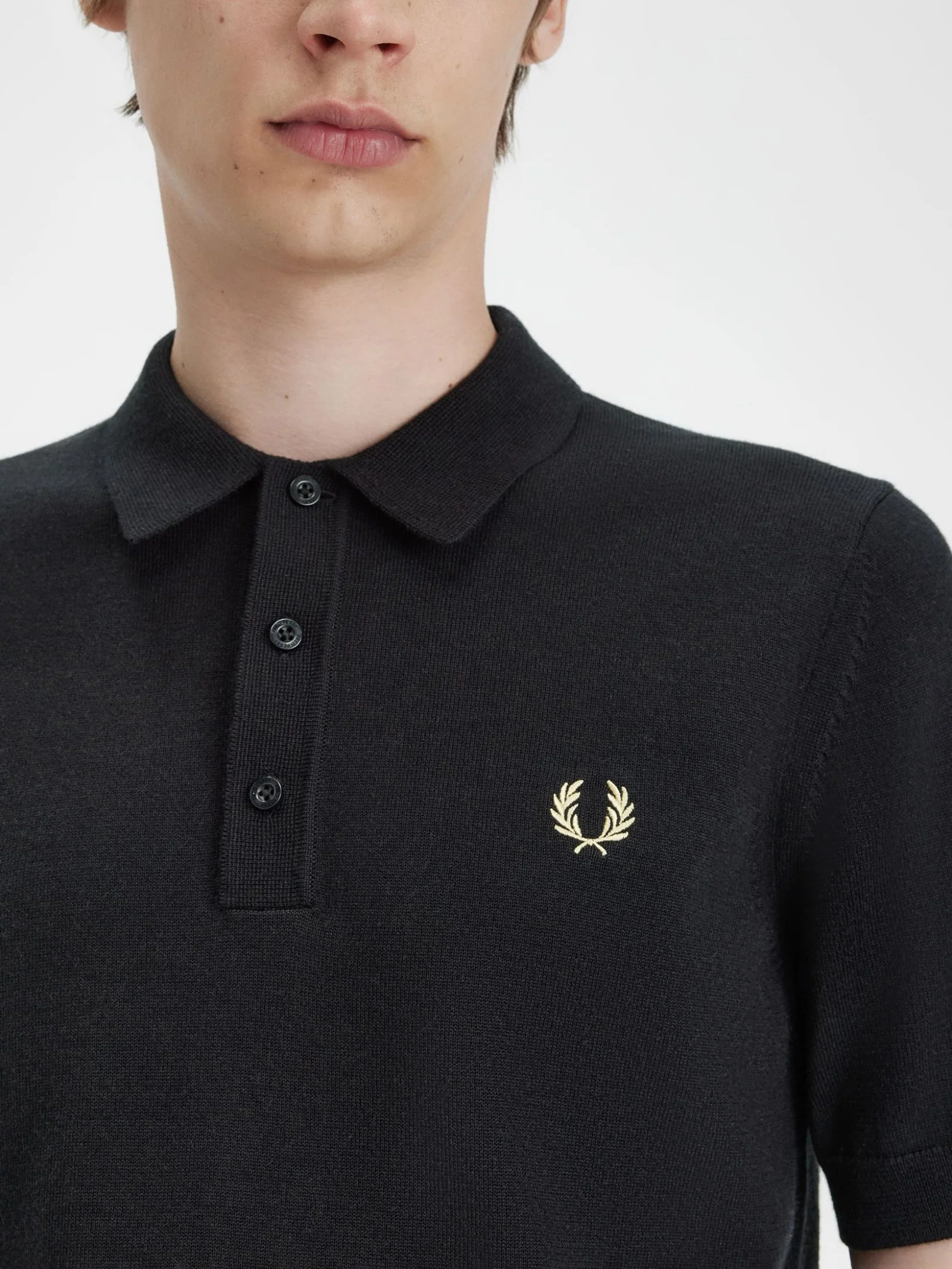Classic Knitted Polo Shirt - Image 2