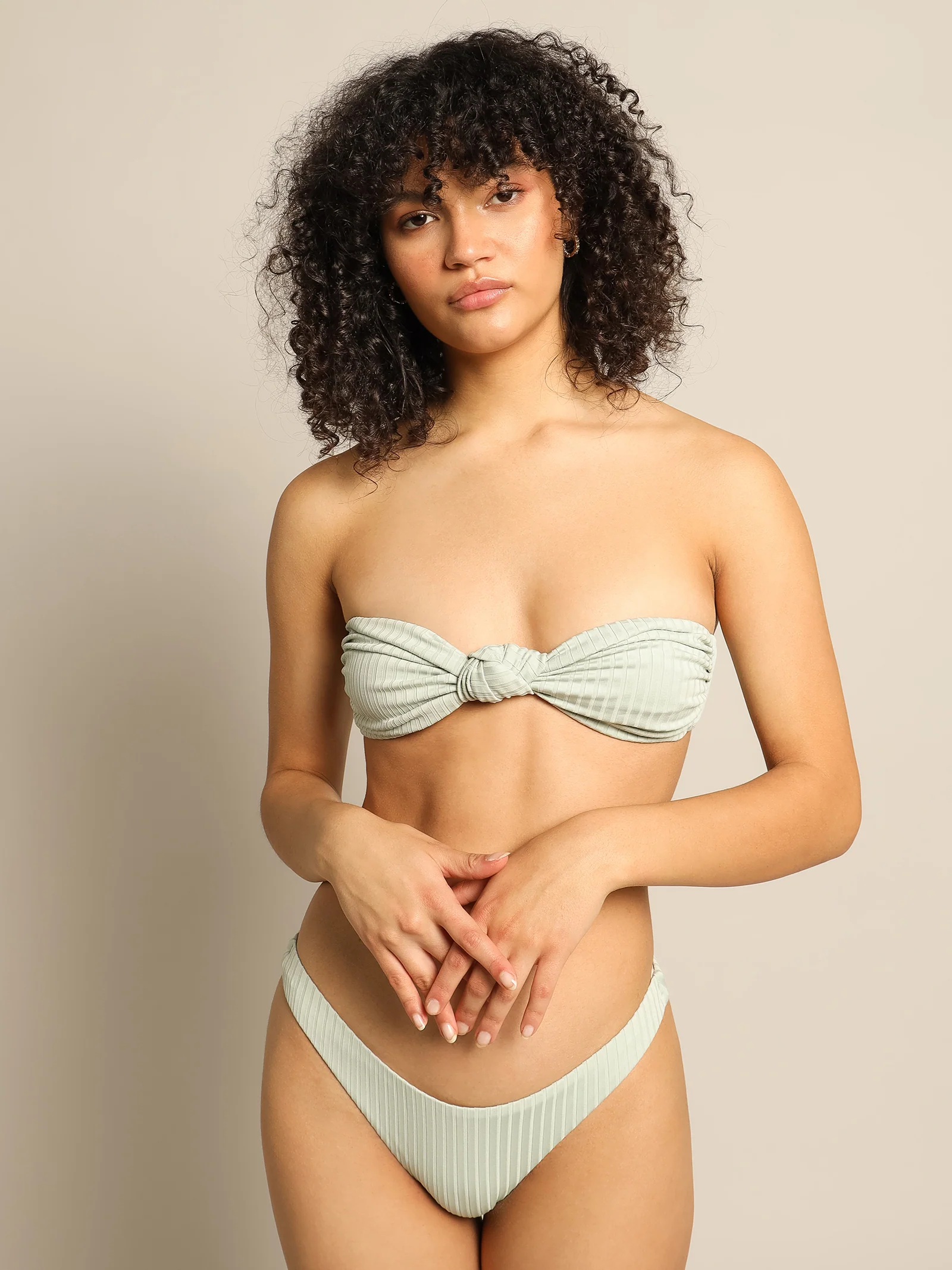 Classic Knot Front Bikini Top - Image 4