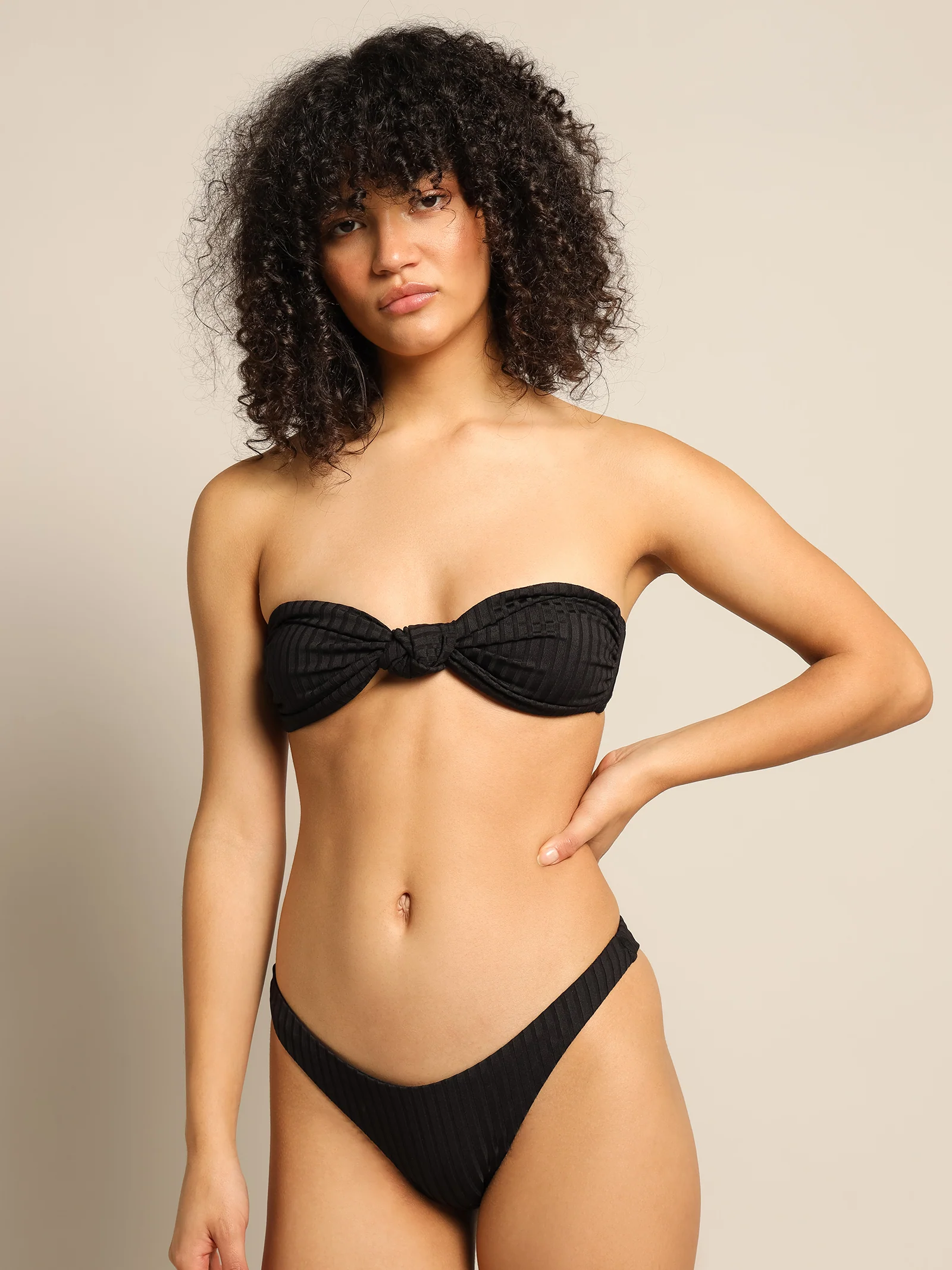 Classic Knot Front Bikini Top - Image 3