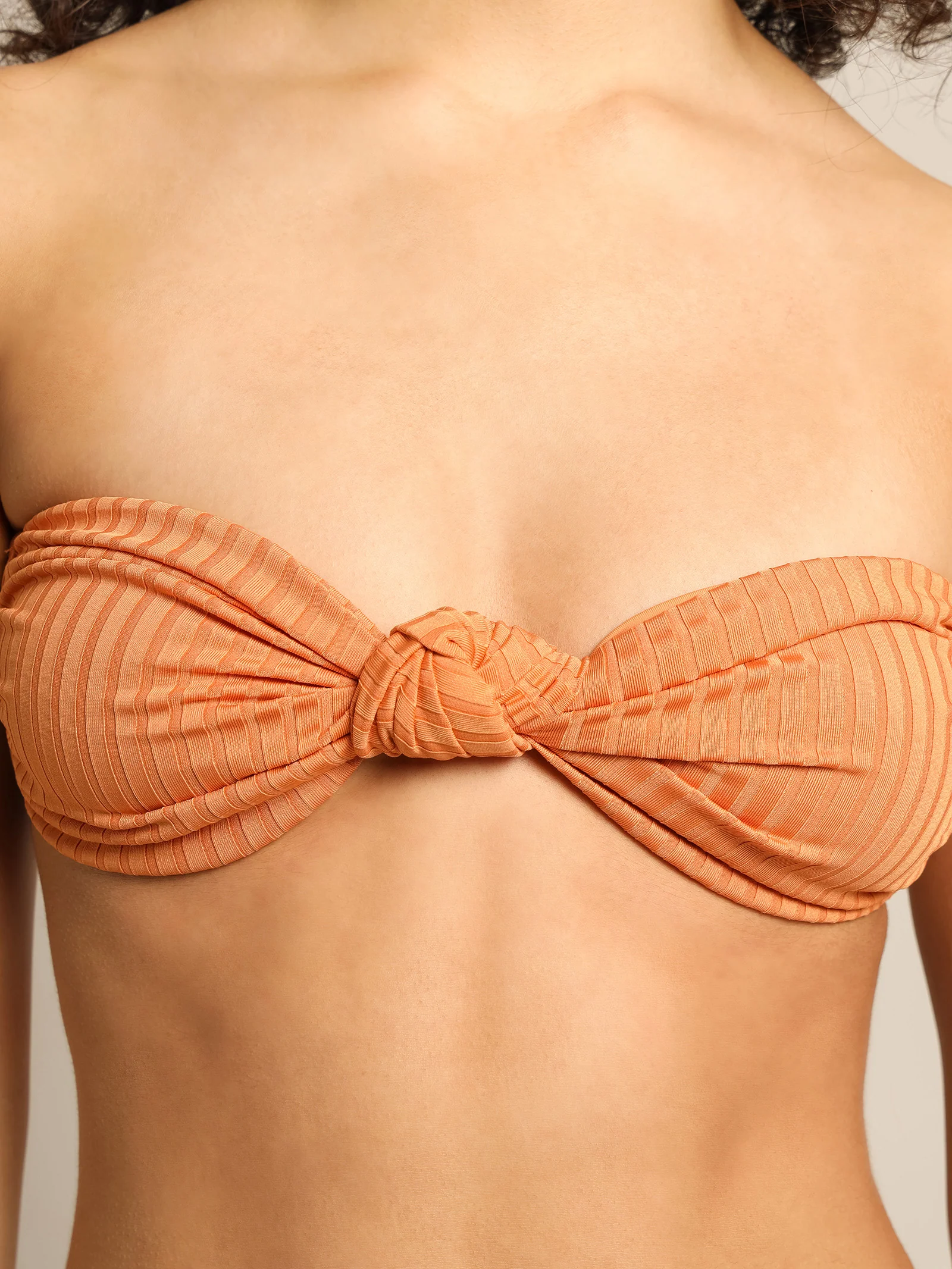 Classic Knot Front Bikini Top - Image 4