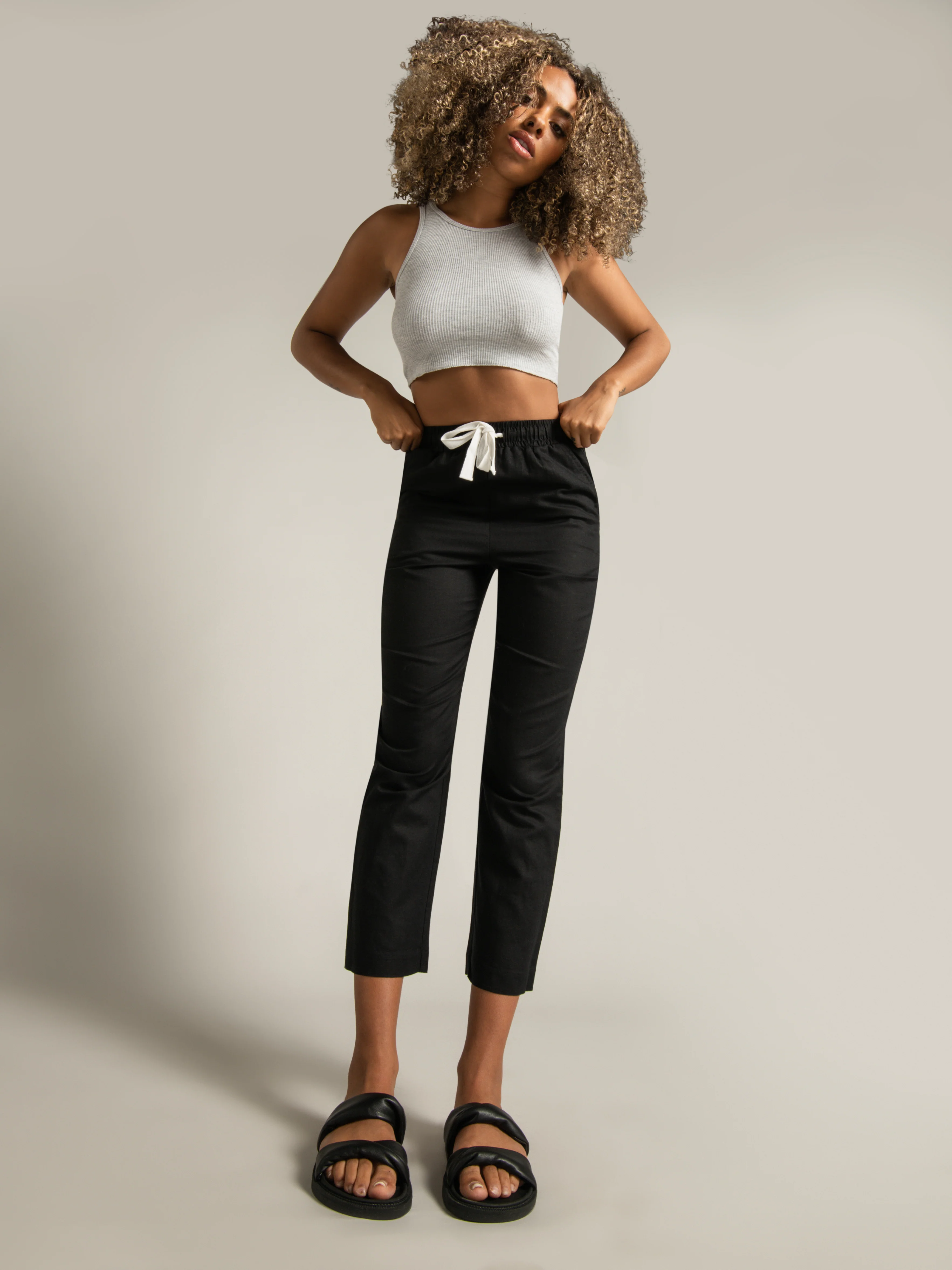Classic Linen Pants - Image 3