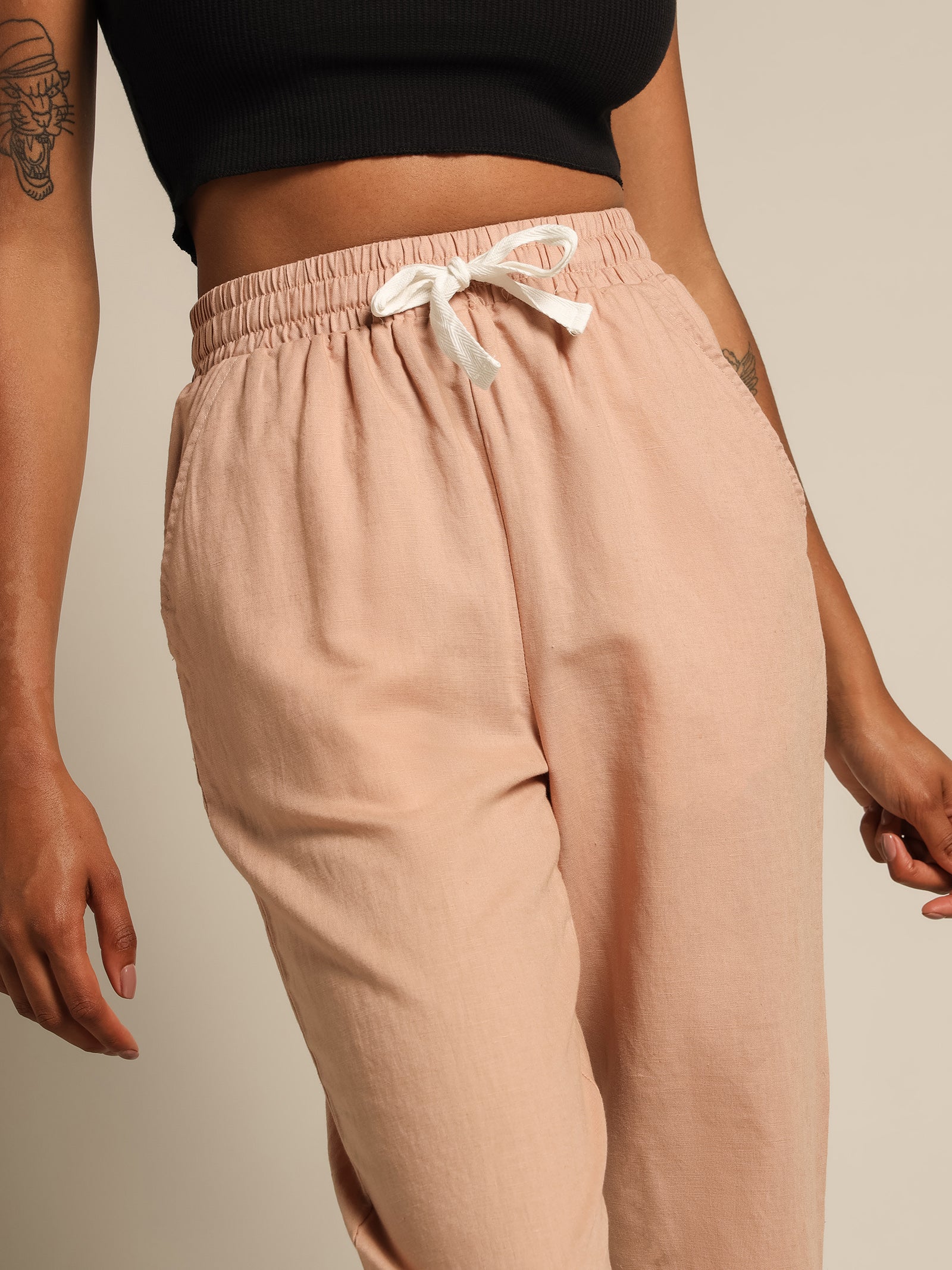 Classic Linen Pants - Image 3