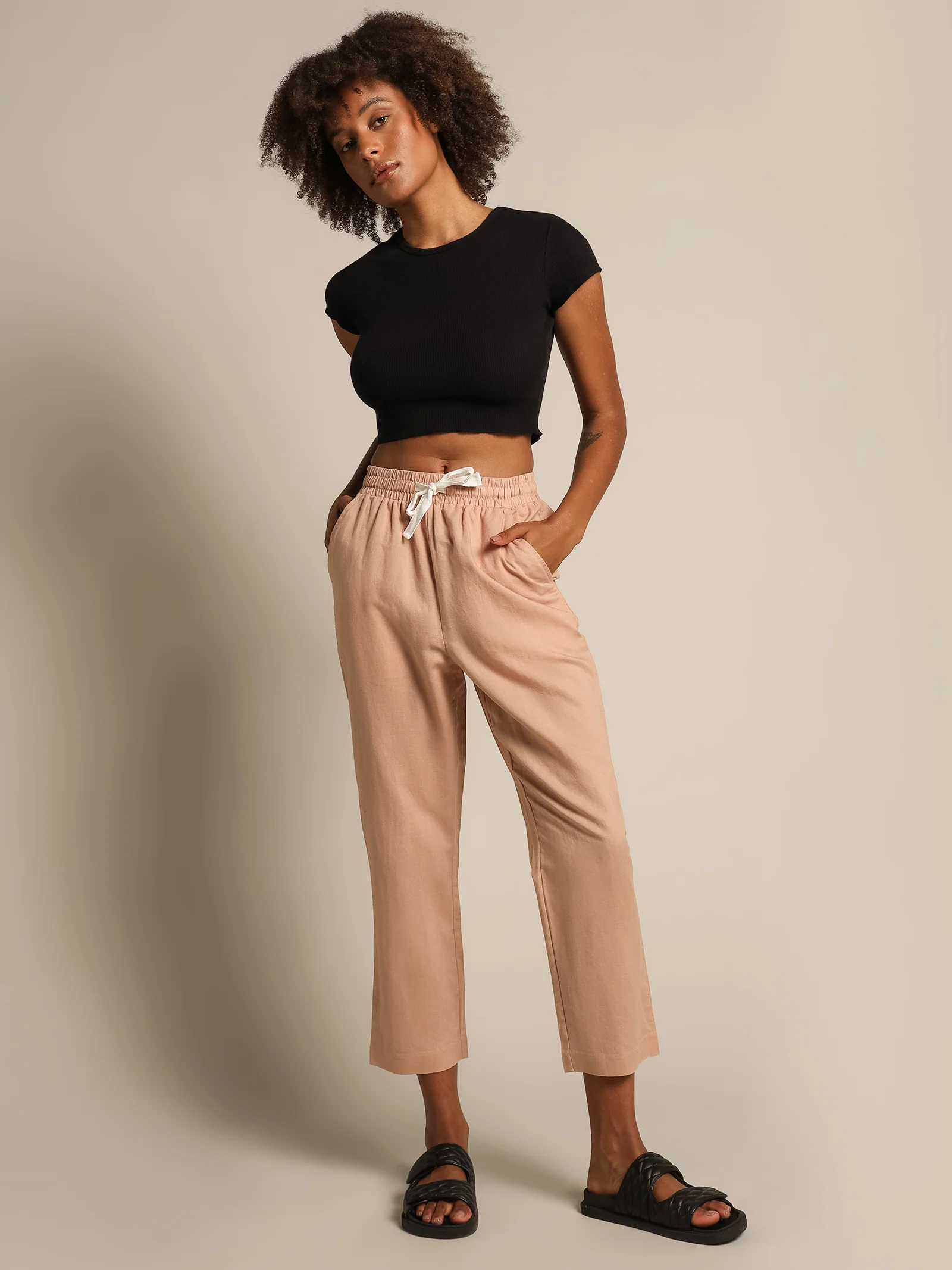 Classic Linen Pants - Image 4
