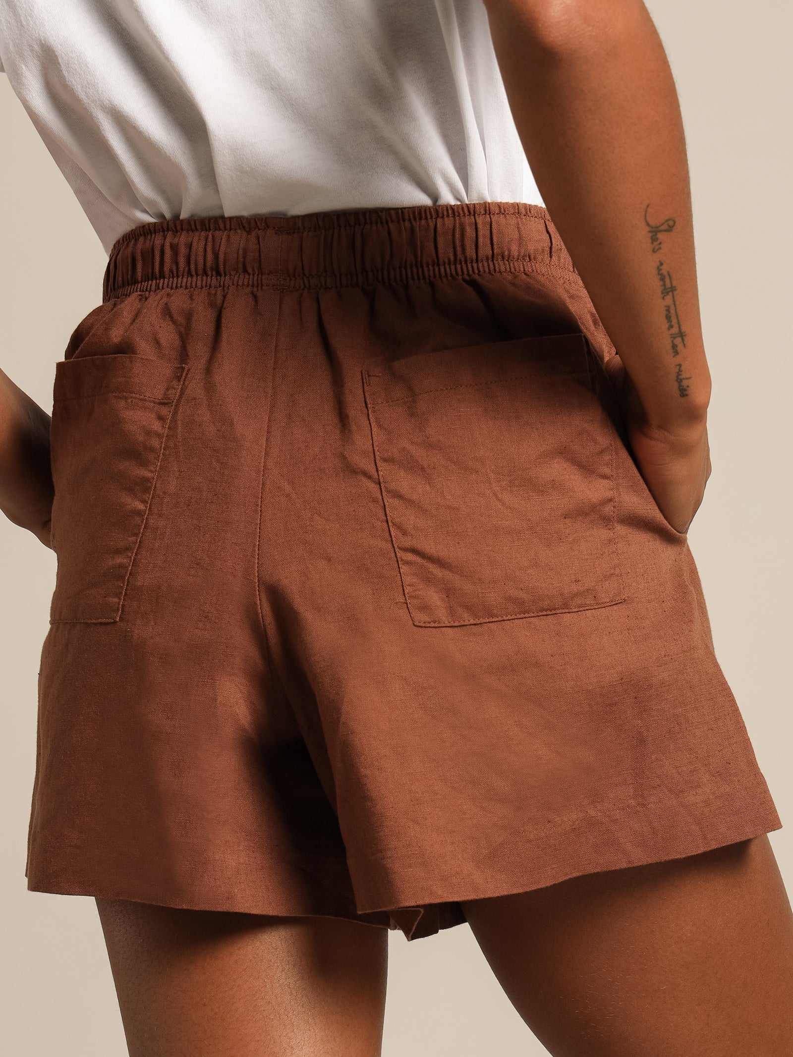 Classic Linen Shorts - Image 6