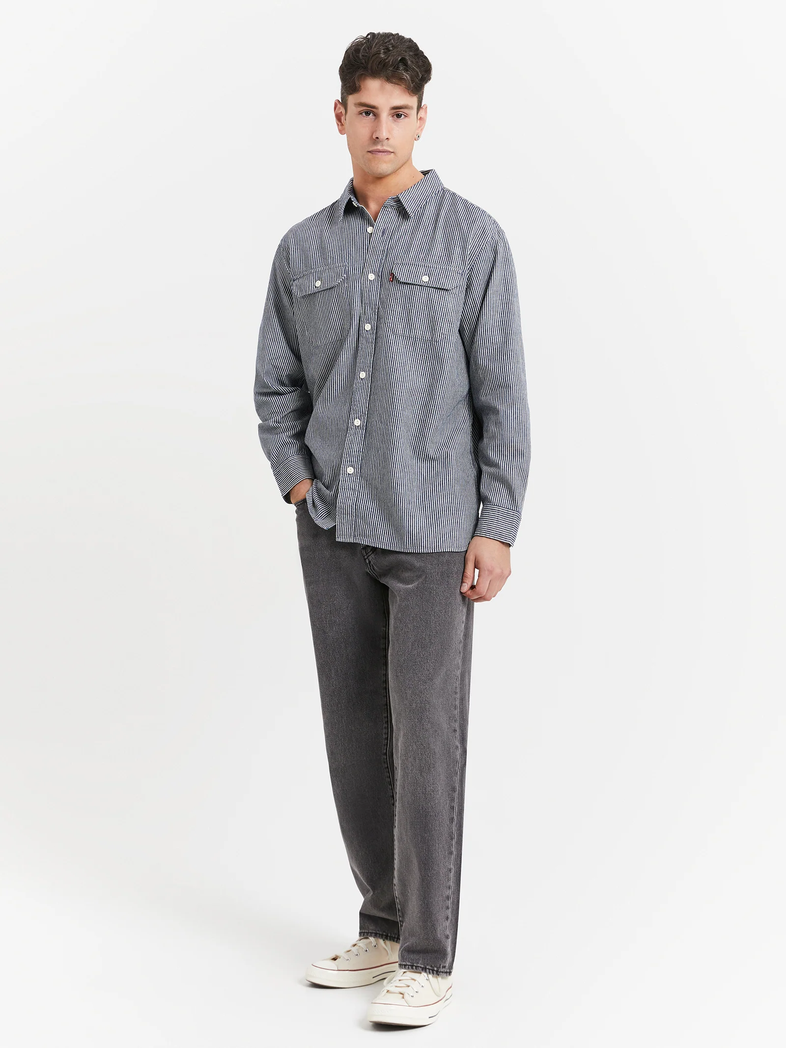 Classic Worker Workwear Shirt - Image 2