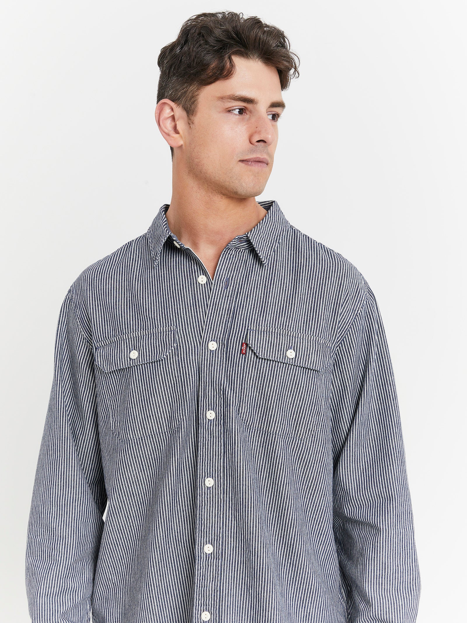 Classic Worker Workwear Shirt - Image 3