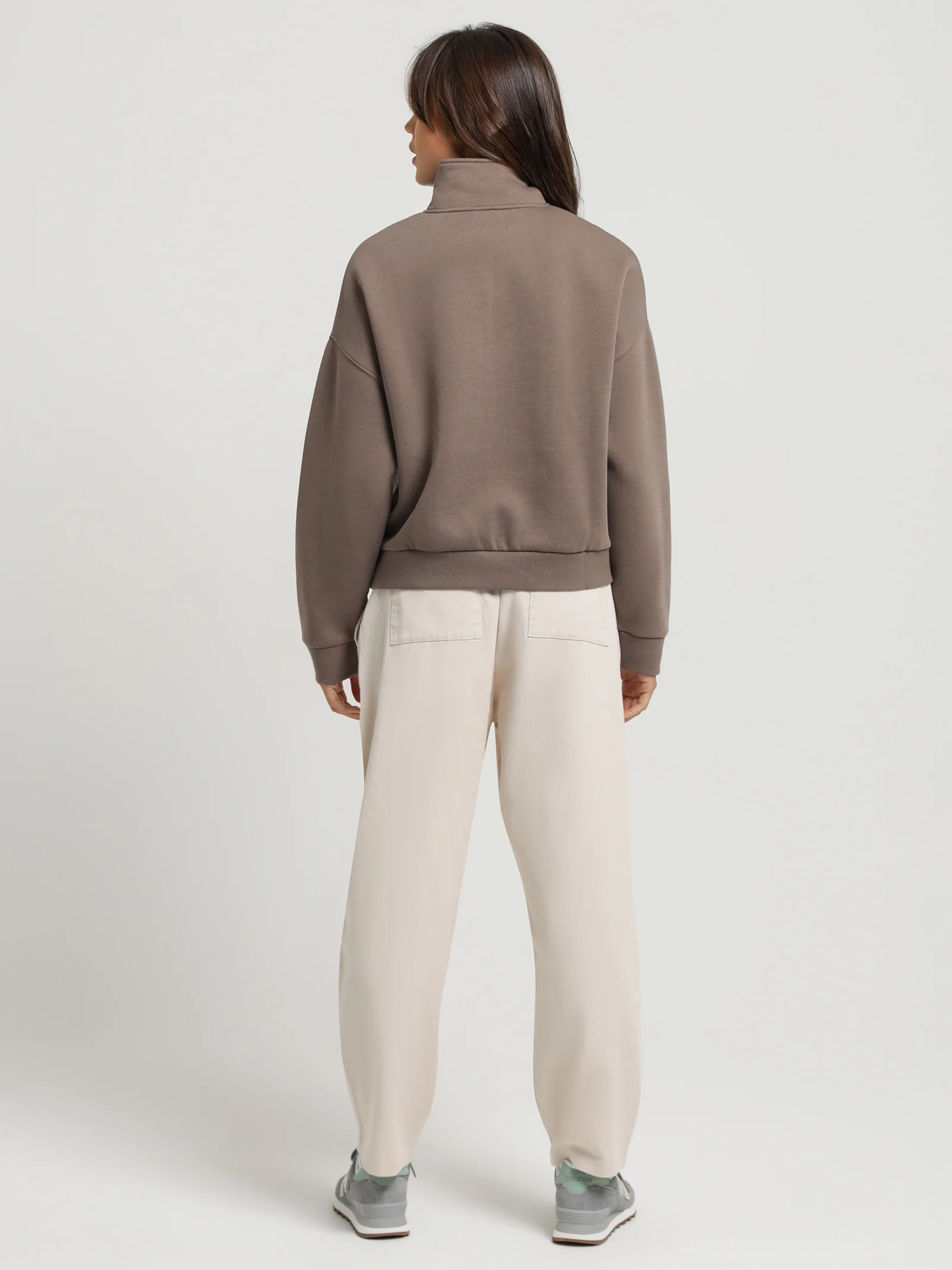 Classic Zip Front Sweater - Image 5