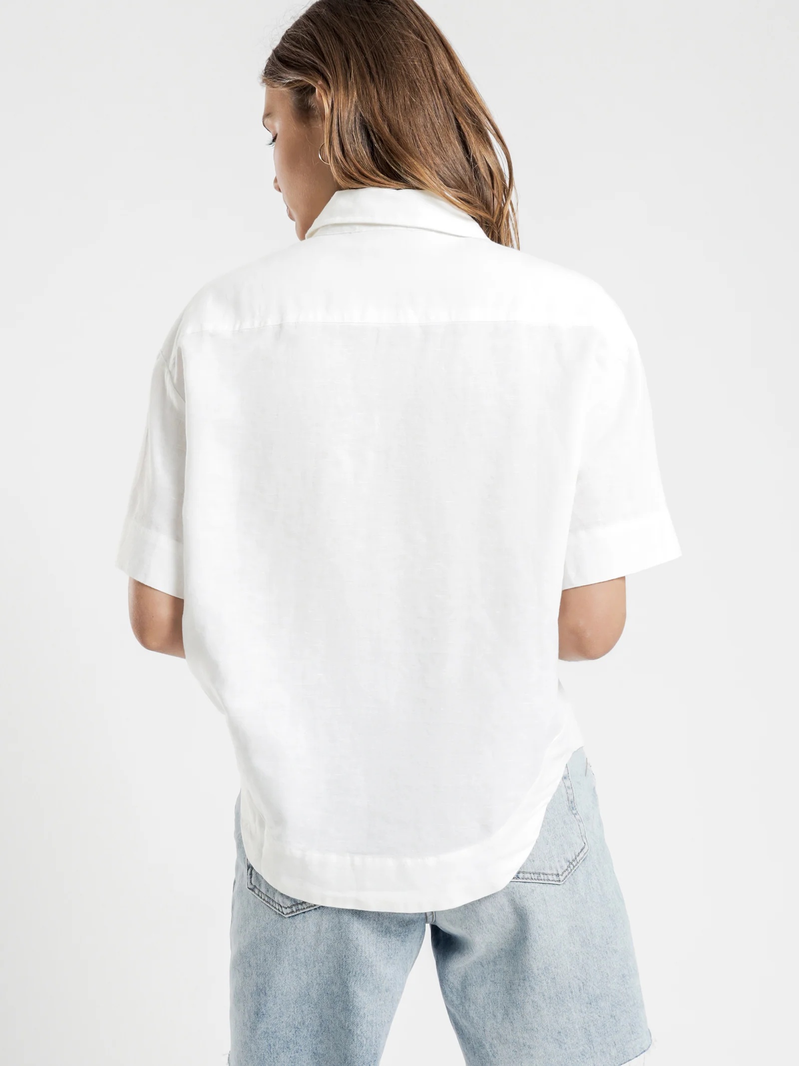 Clement Linen Button Up Shirt - Image 4