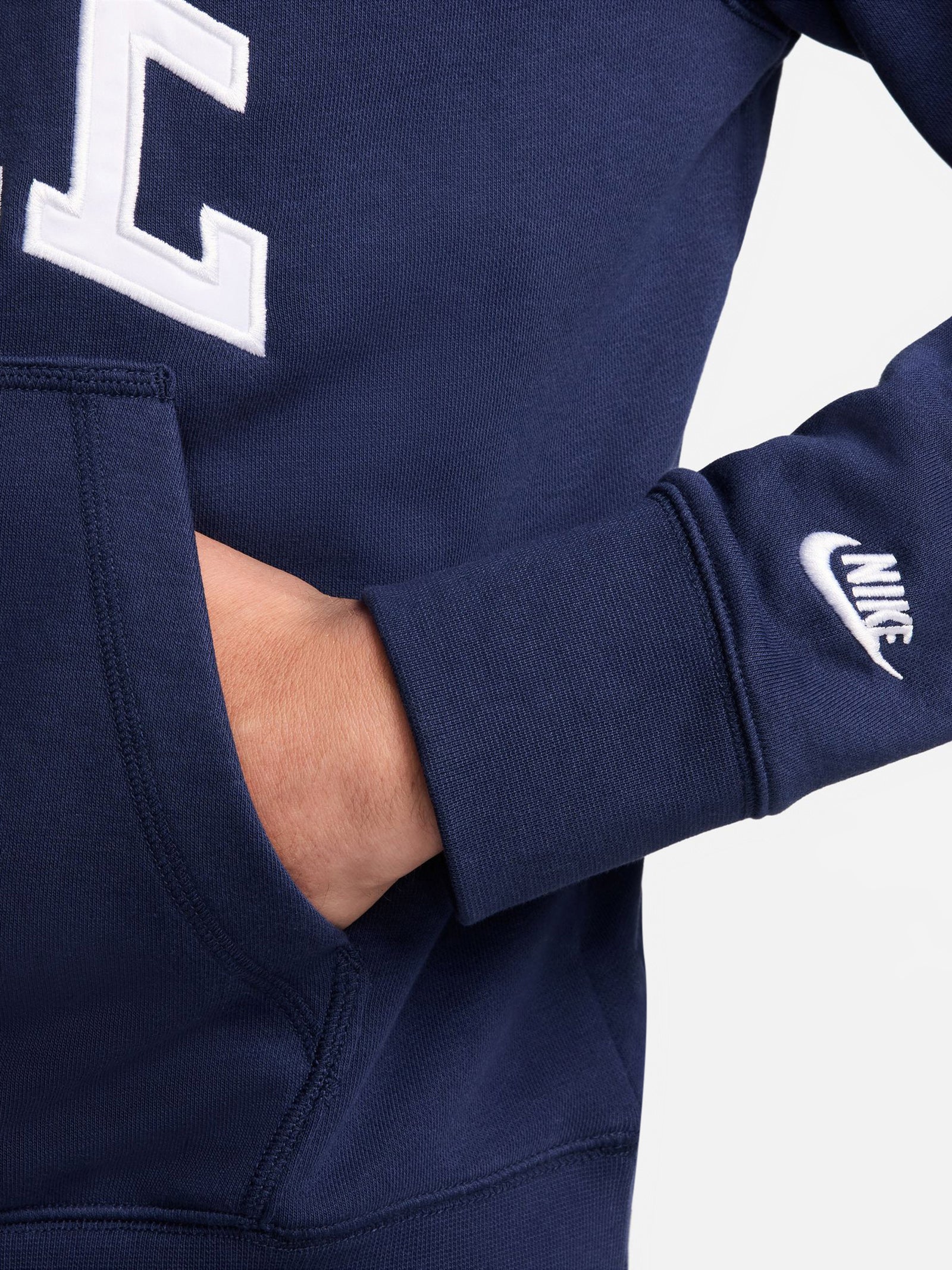Club Fleece Long-Sleeve Polo - Image 3