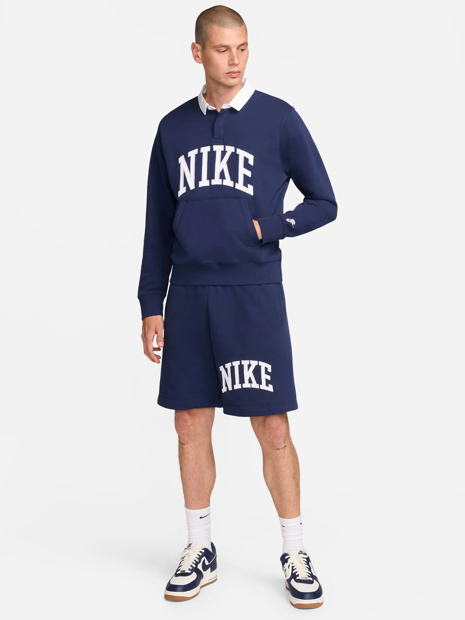 Club Fleece Long-Sleeve Polo - Image 4