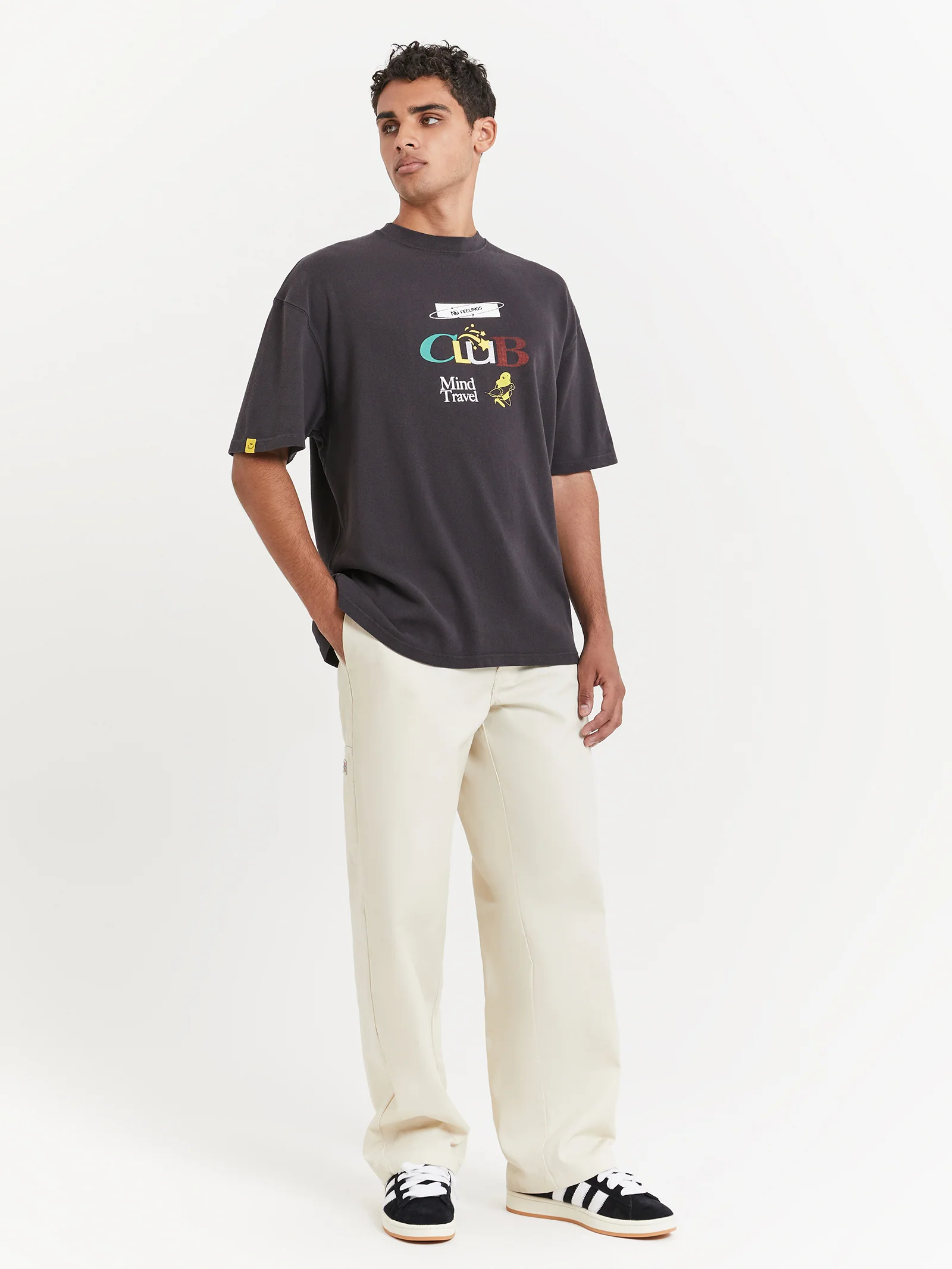 Club Mind Oversized Heavyweight T-Shirt - Image 2