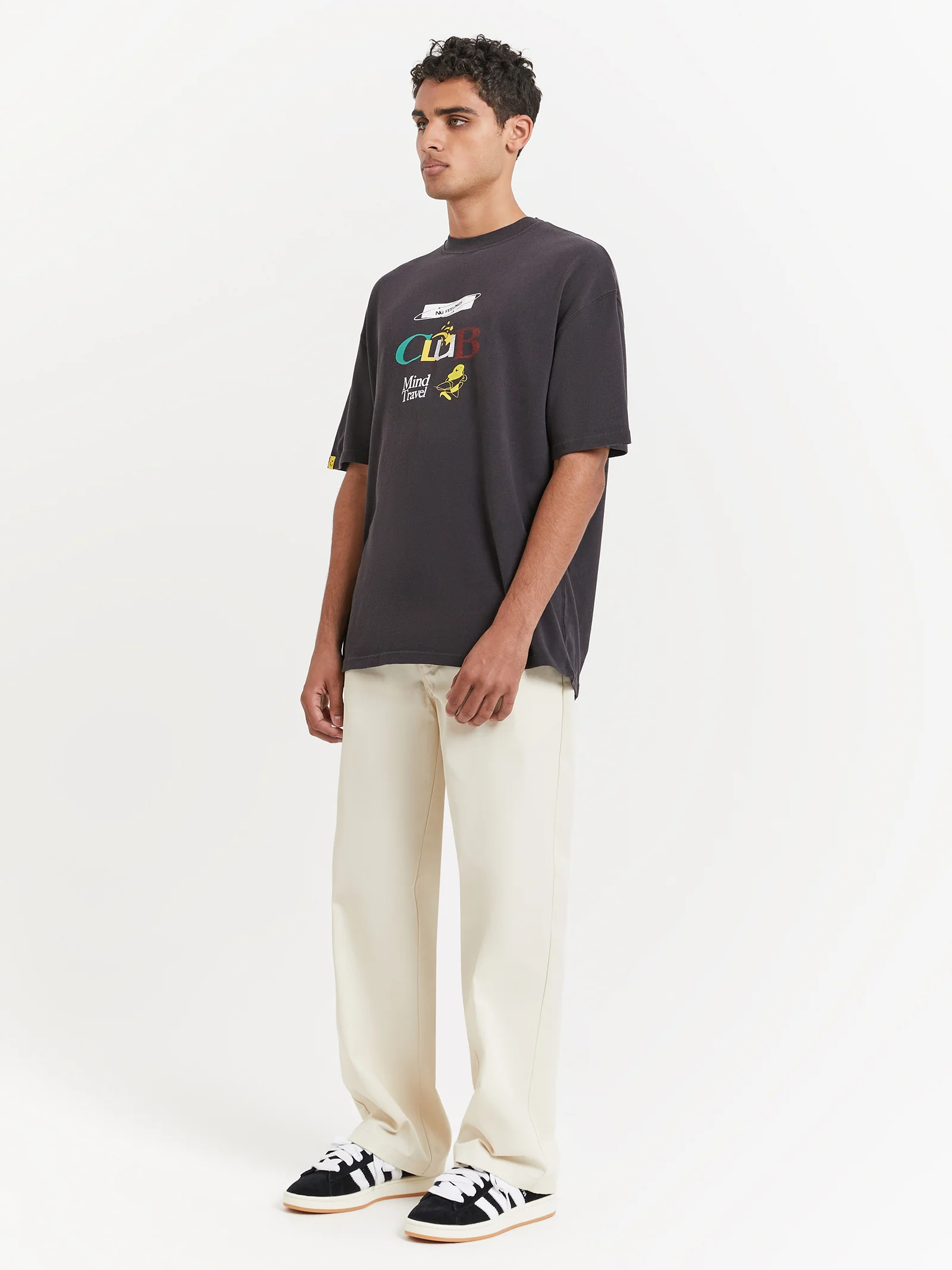 Club Mind Oversized Heavyweight T-Shirt - Image 4