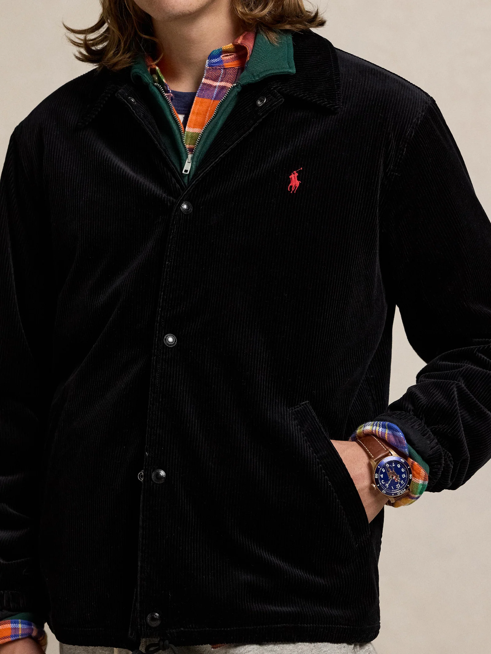 Corduroy Coach Jacket - Image 3