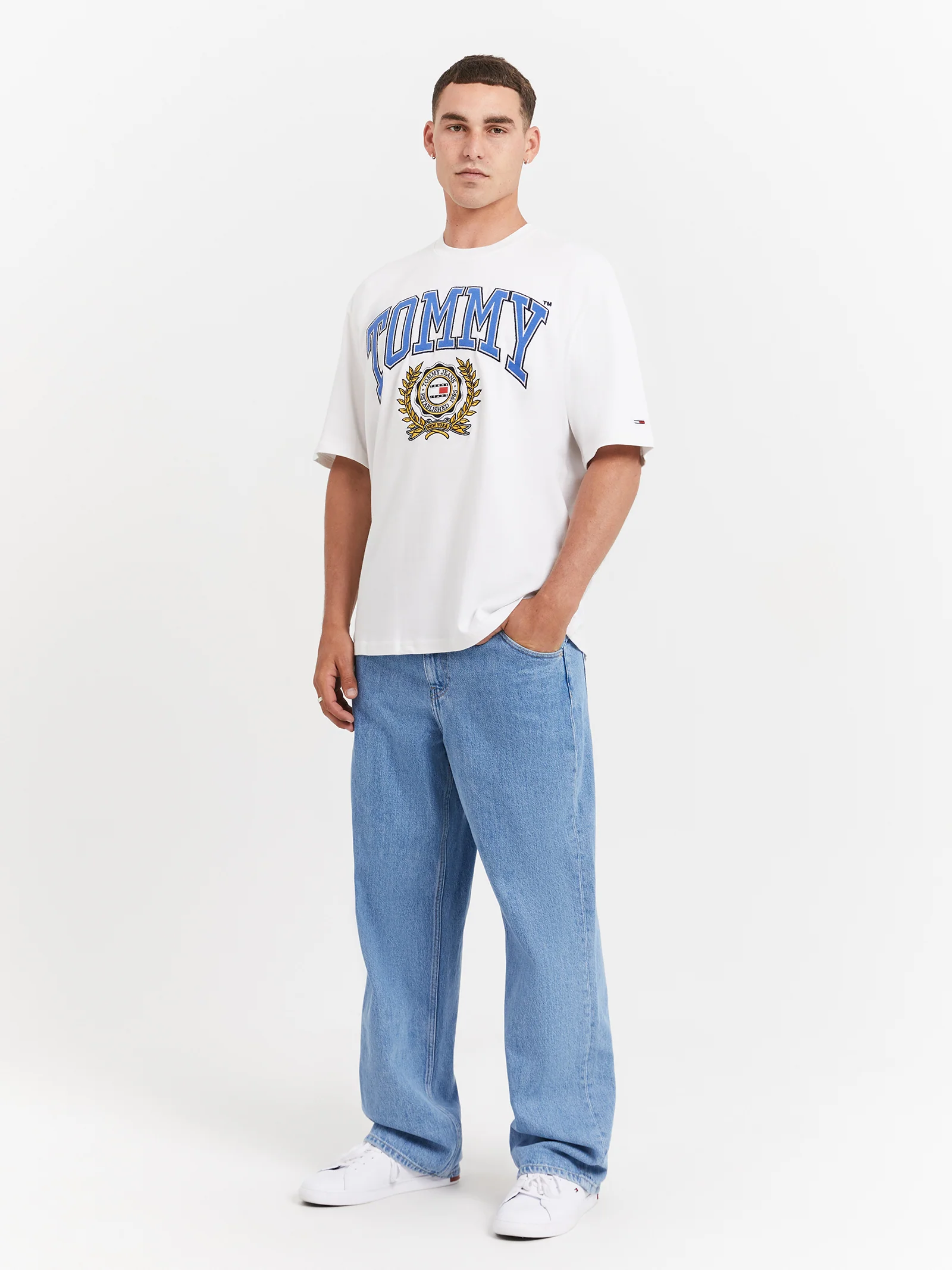 College Oversized Fit T-Shirt - Image 2