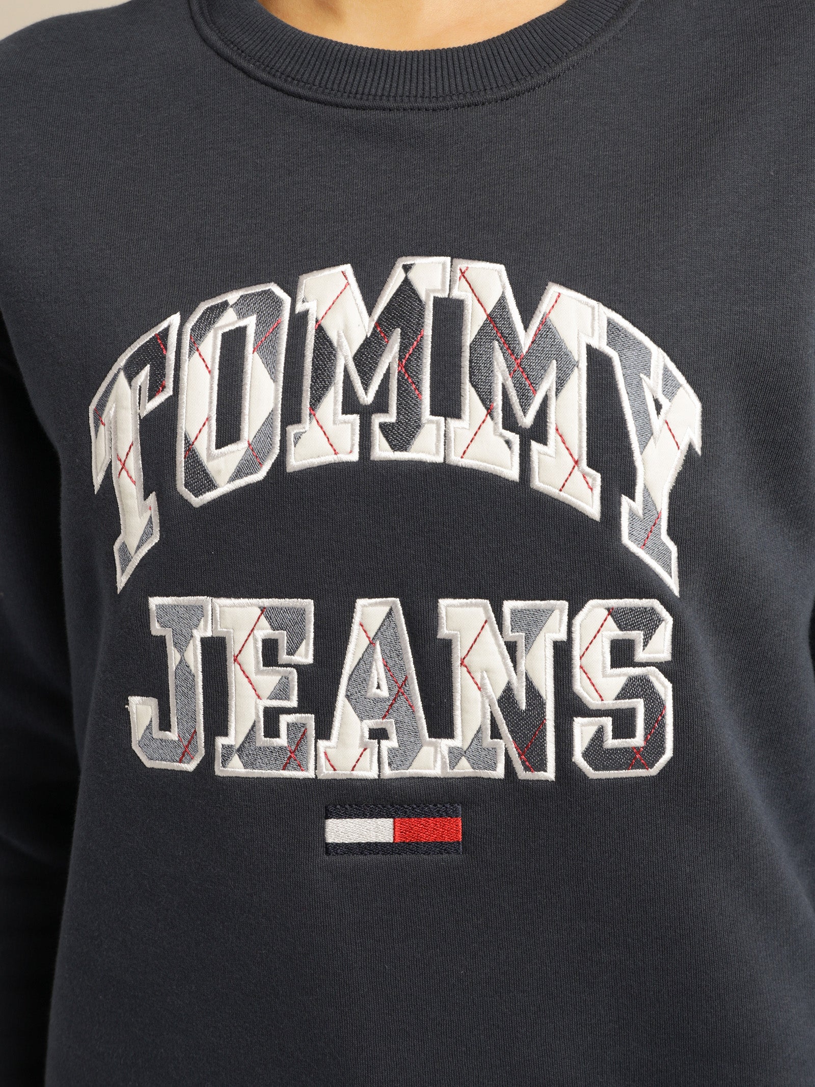 Collegiate Argyle Logo Sweatshirt - Image 3